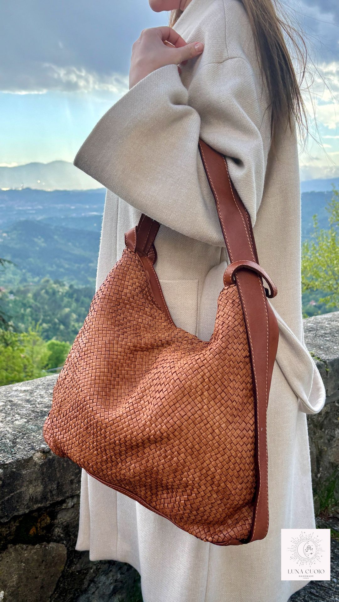 Vera Pelle Handwoven Italian Leather Bag Size ONE SIZE - 1 Thumbnail