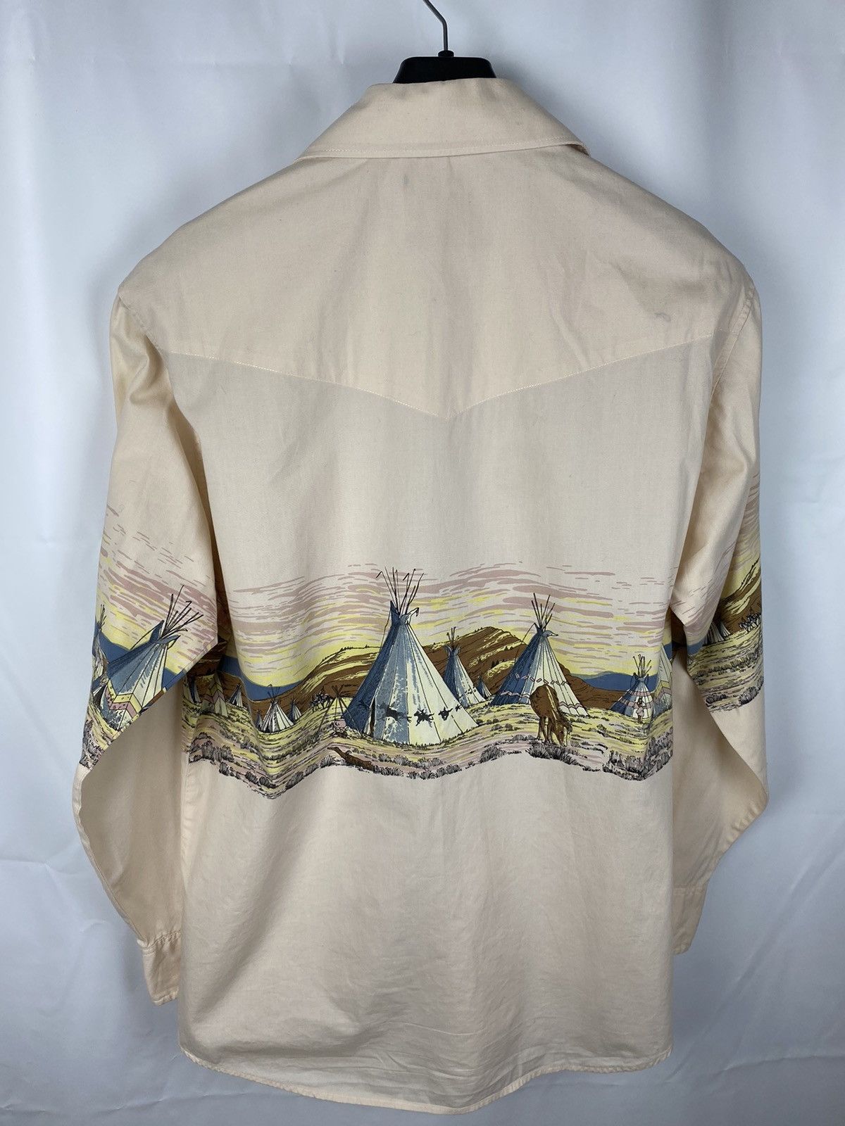 Designer Gun Bill Western Shirt Printed Button Up size M Size US M / EU 48-50 / 2 - 8 Thumbnail