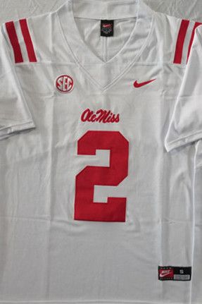 Other Men's Ole Miss Rebels #2 Jaxson Dart White Stitched jersey Size US M / EU 48-50 / 2 - 2 Thumbnail