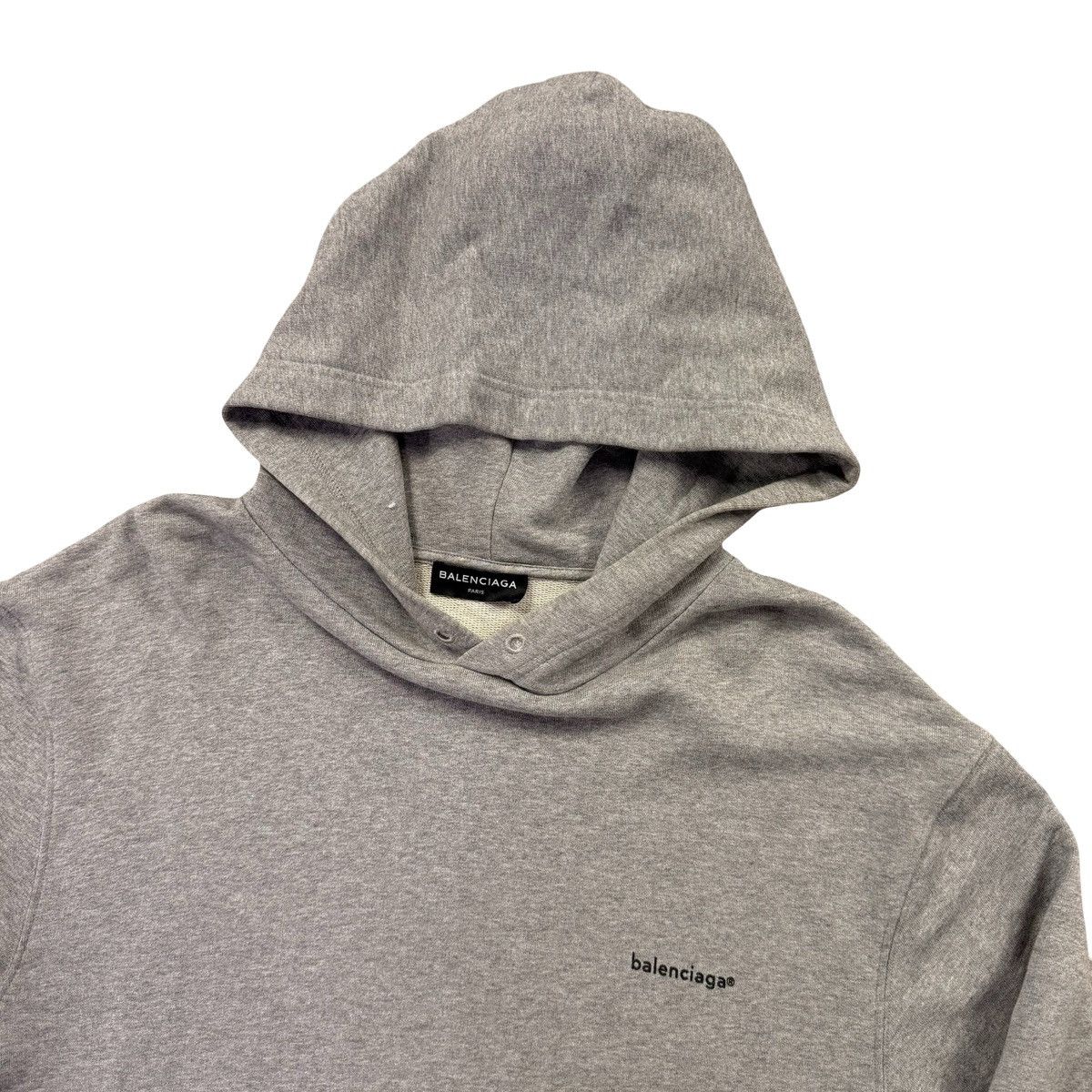 Balenciaga Balenciaga hoodie with a small logo embroidered on the chest Size US S / EU 44-46 / 1 - 3 Thumbnail