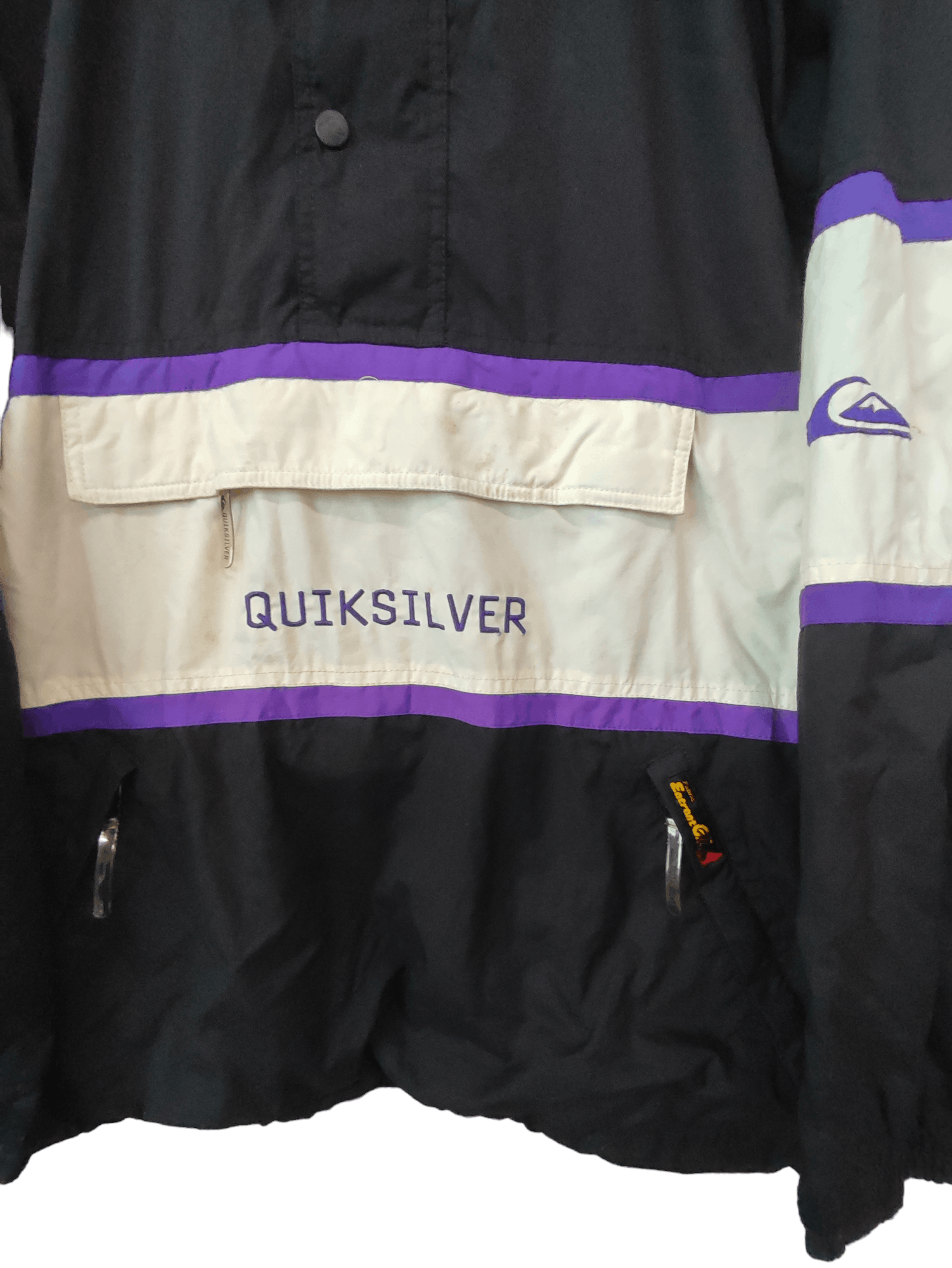 Vintage Quicksilver Anorak Jacket 90s Quicksilver Sz Medium