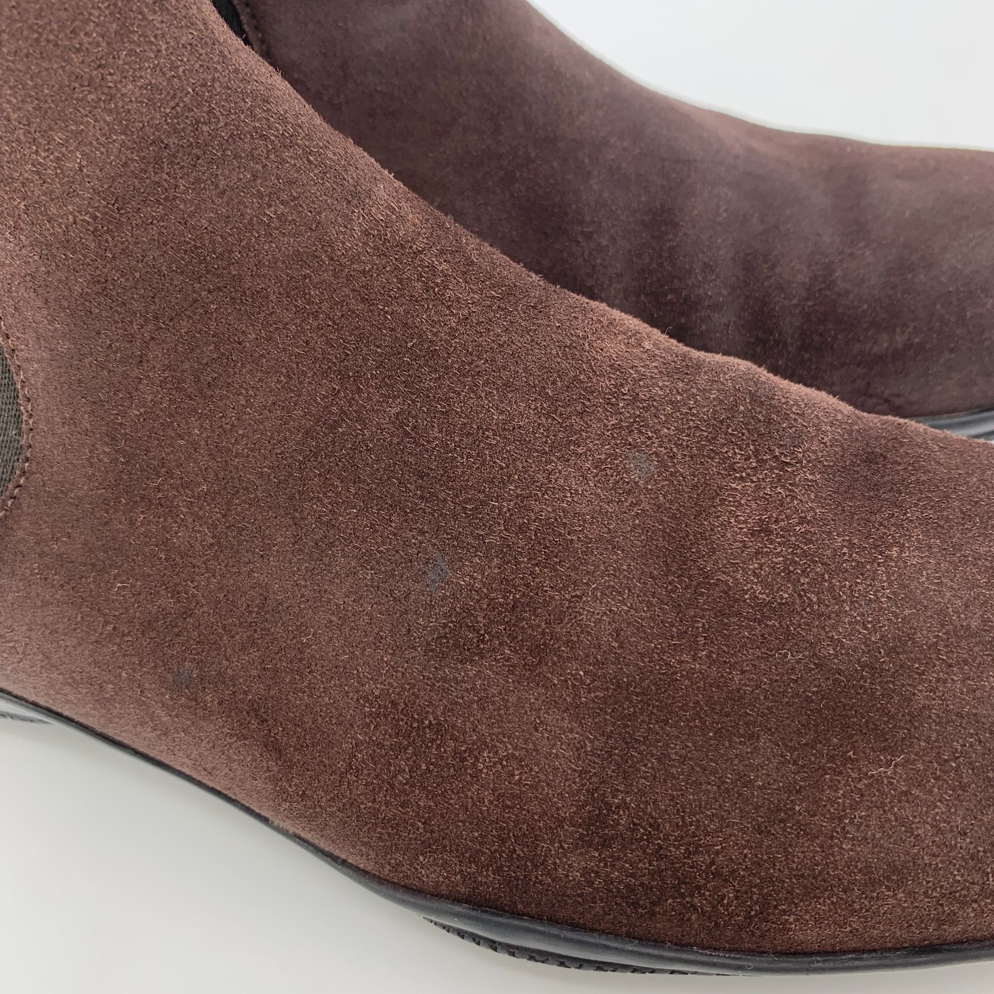 Prada Prada Burgundy Suede Ankle Boots (Size 39) Size US 9 / IT 39 - 6 Thumbnail