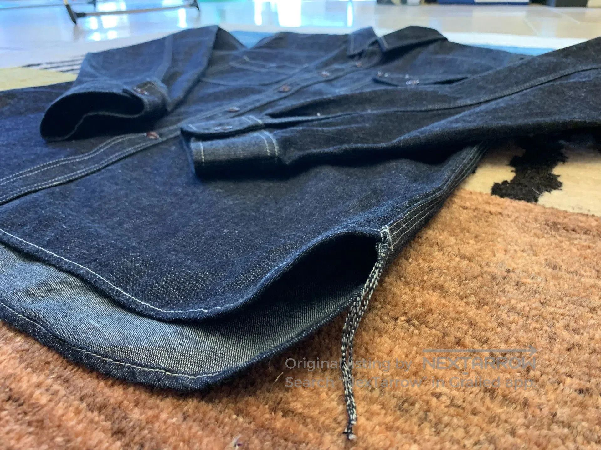 Rogue Territory RGT Rouge Territory Denim Work Shirt. Size US L / EU 52-54 / 3 - 6 Thumbnail