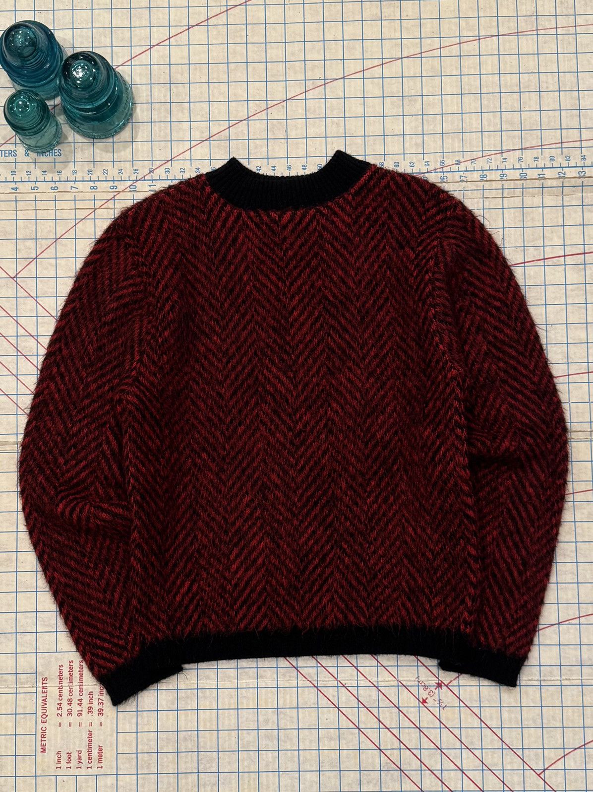 Arrow Vintage Arrow Cum Laude Shaggy Mohair Style Knit Sweater S Size US S / EU 44-46 / 1 - 1 Thumbnail