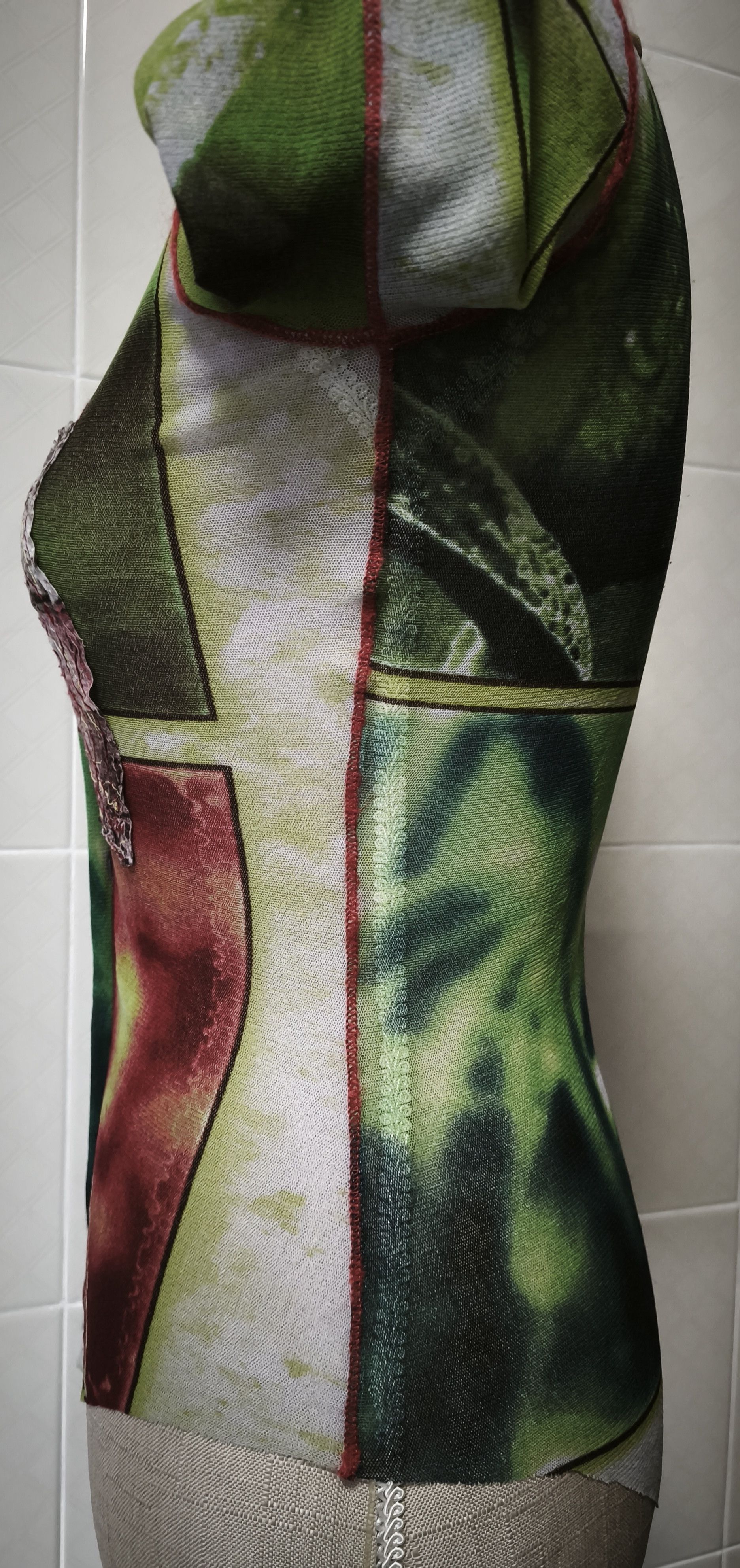Jean Paul Gaultier Sping 2002 - Plants Photos print mesh top Size S / US 4 / IT 40 - 22 Thumbnail