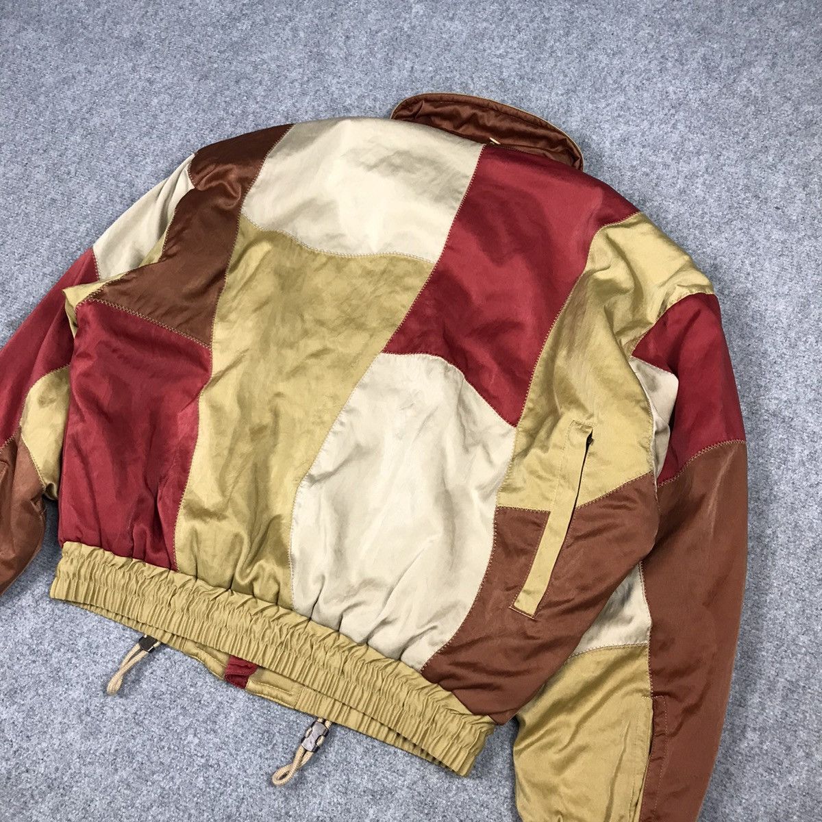 Japanese Brand CRESSON JAPAN PATCHWORK BOMBER JACKET Size US L / EU 52-54 / 3 - 10 Thumbnail