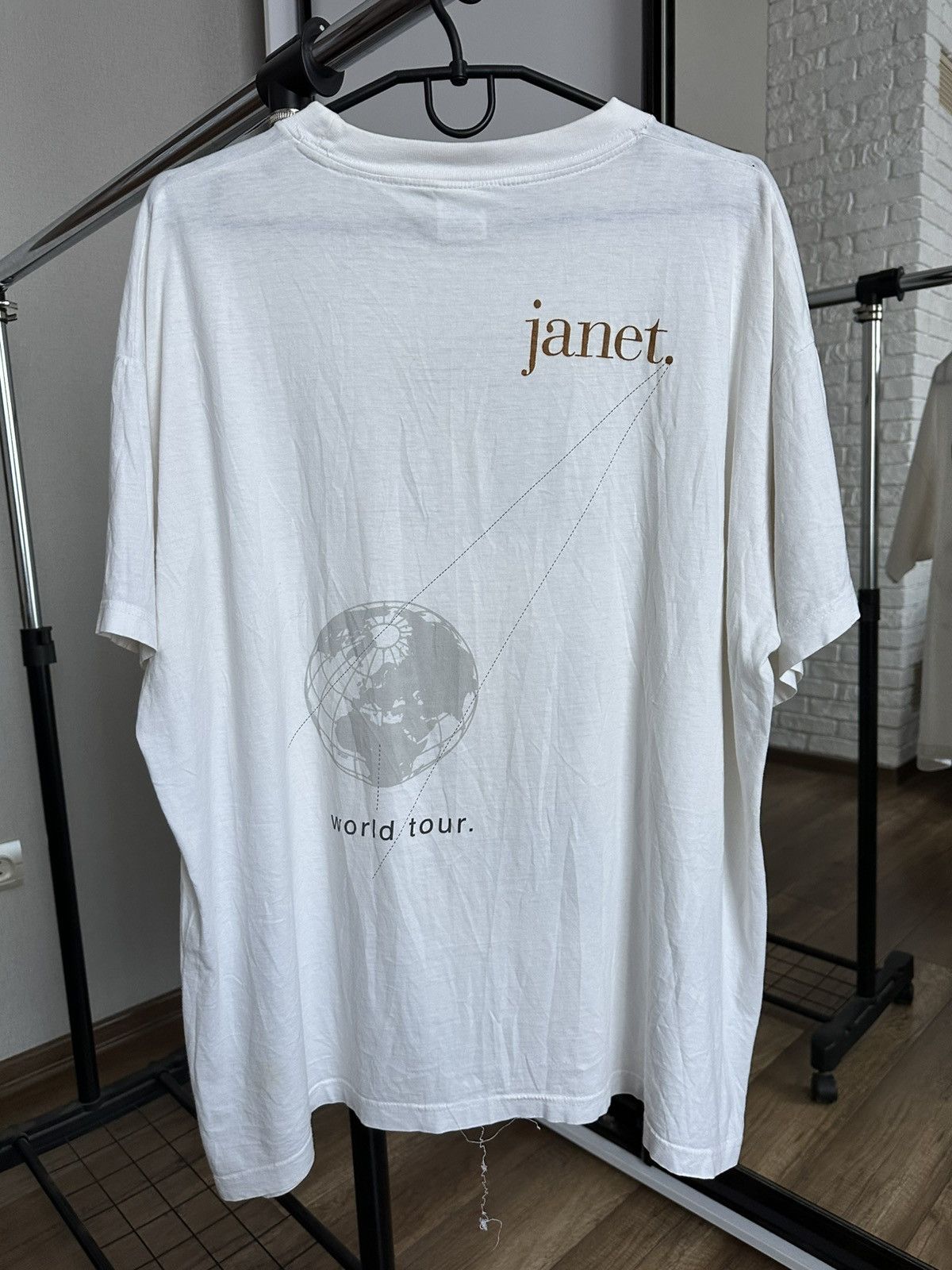 Band Tees 1993 Janet Jackson World Tour Vintage Band T-Shirt Tee Size US XL / EU 56 / 4 - 7 Thumbnail