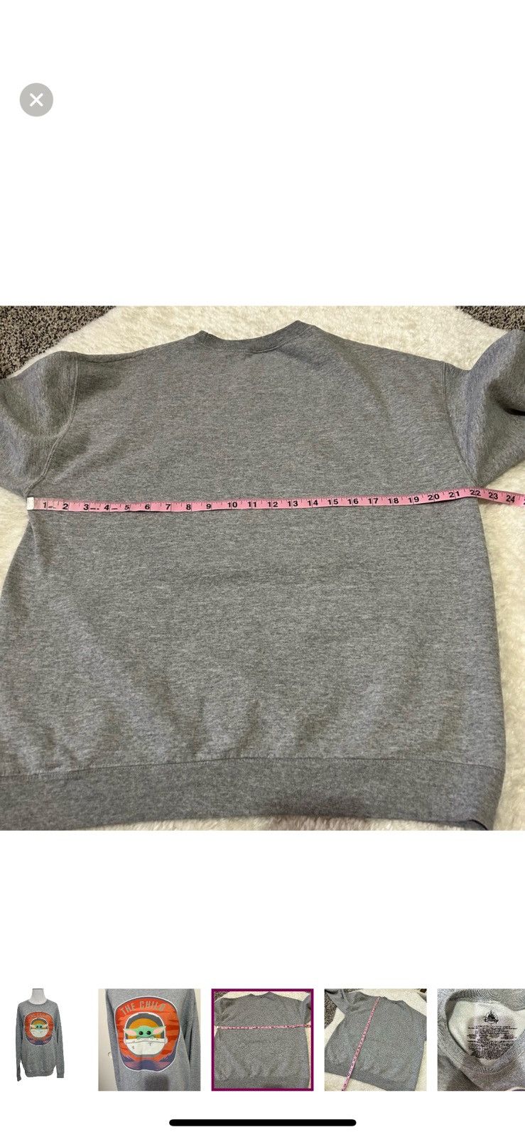 Disney Disney large Star Wars mandalorian crewneck sweatshirt Size US L / EU 52-54 / 3 - 3 Thumbnail