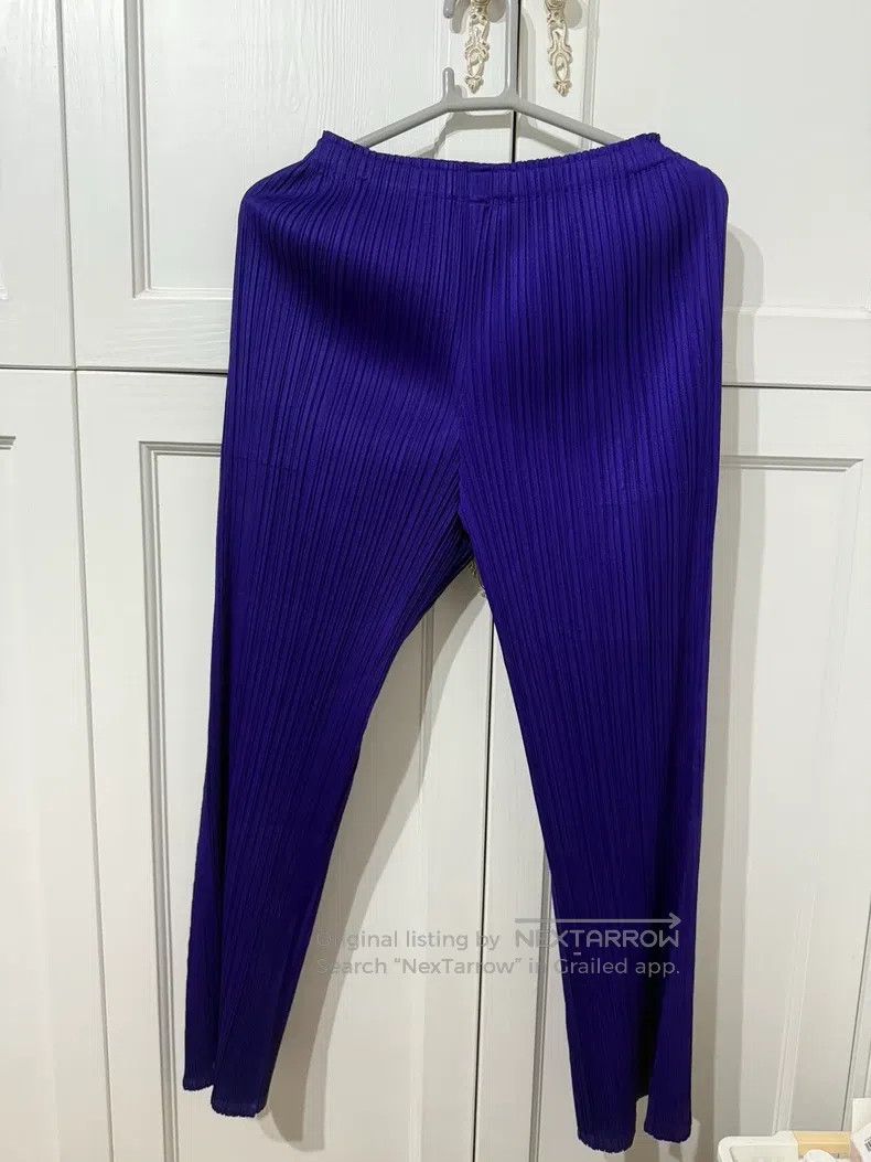 Issey Miyake Issey Miyake Purple Pants Size 25" / US 0 / IT 36 - 1 Thumbnail