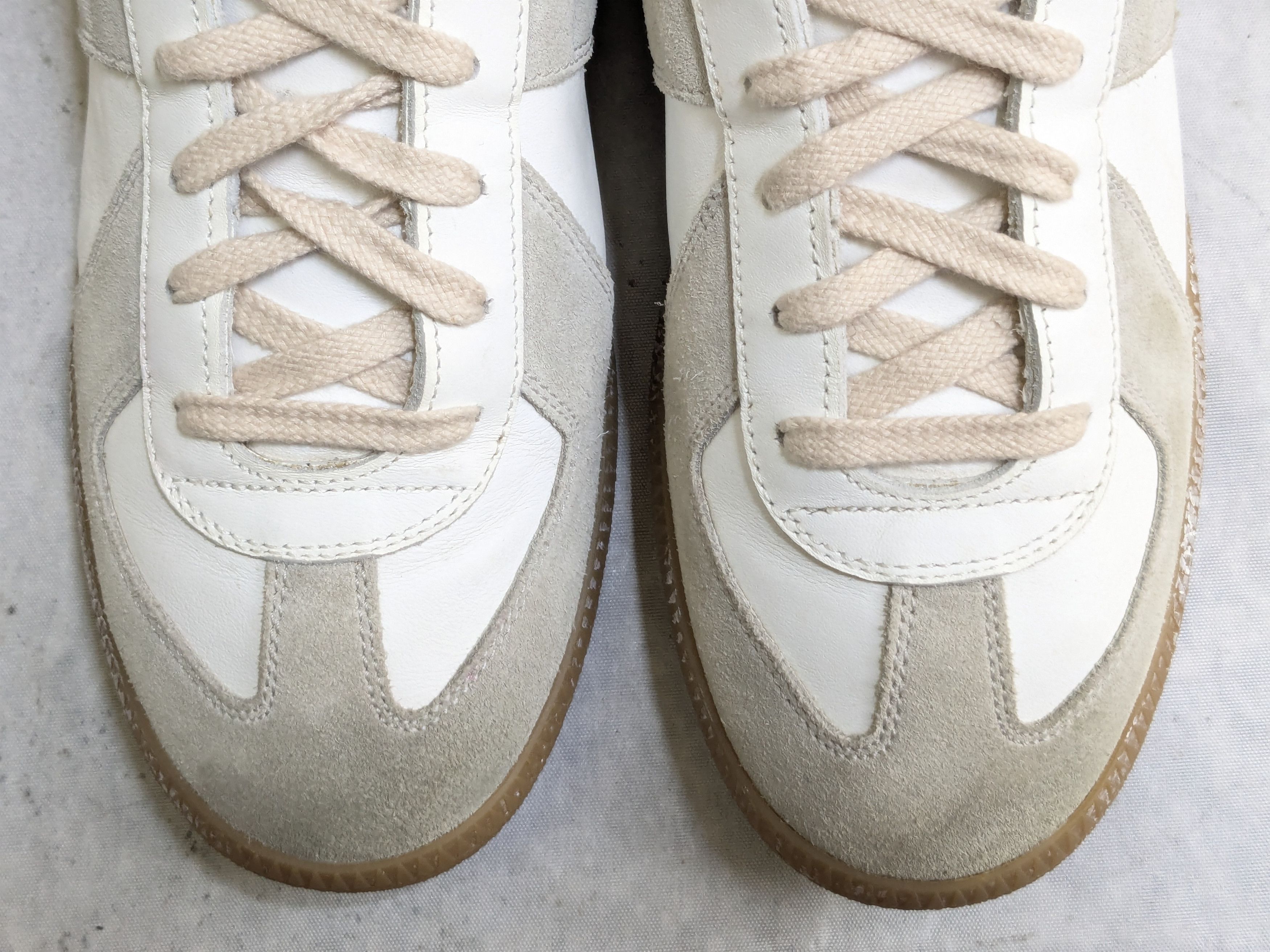 Maison Margiela Maison Margiela Replica GAT White Gray 7 40 Gum Low Size US 7 / EU 40 - 3 Thumbnail