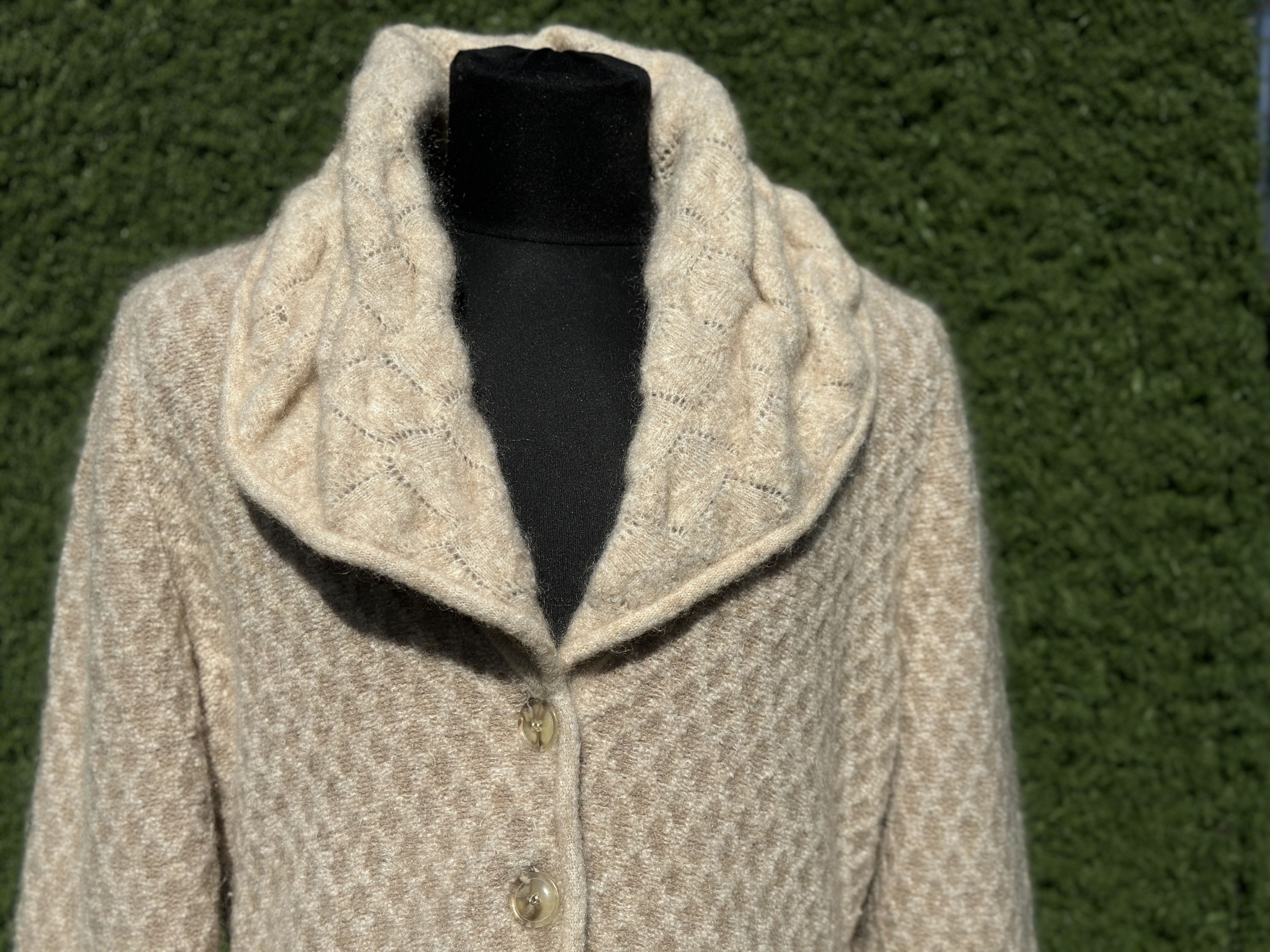 Escada Rare ESCADA Size 44 Wool Mohair Cashmere Cardigan Jacket Size M / US 6-8 / IT 42-44 - 7 Thumbnail