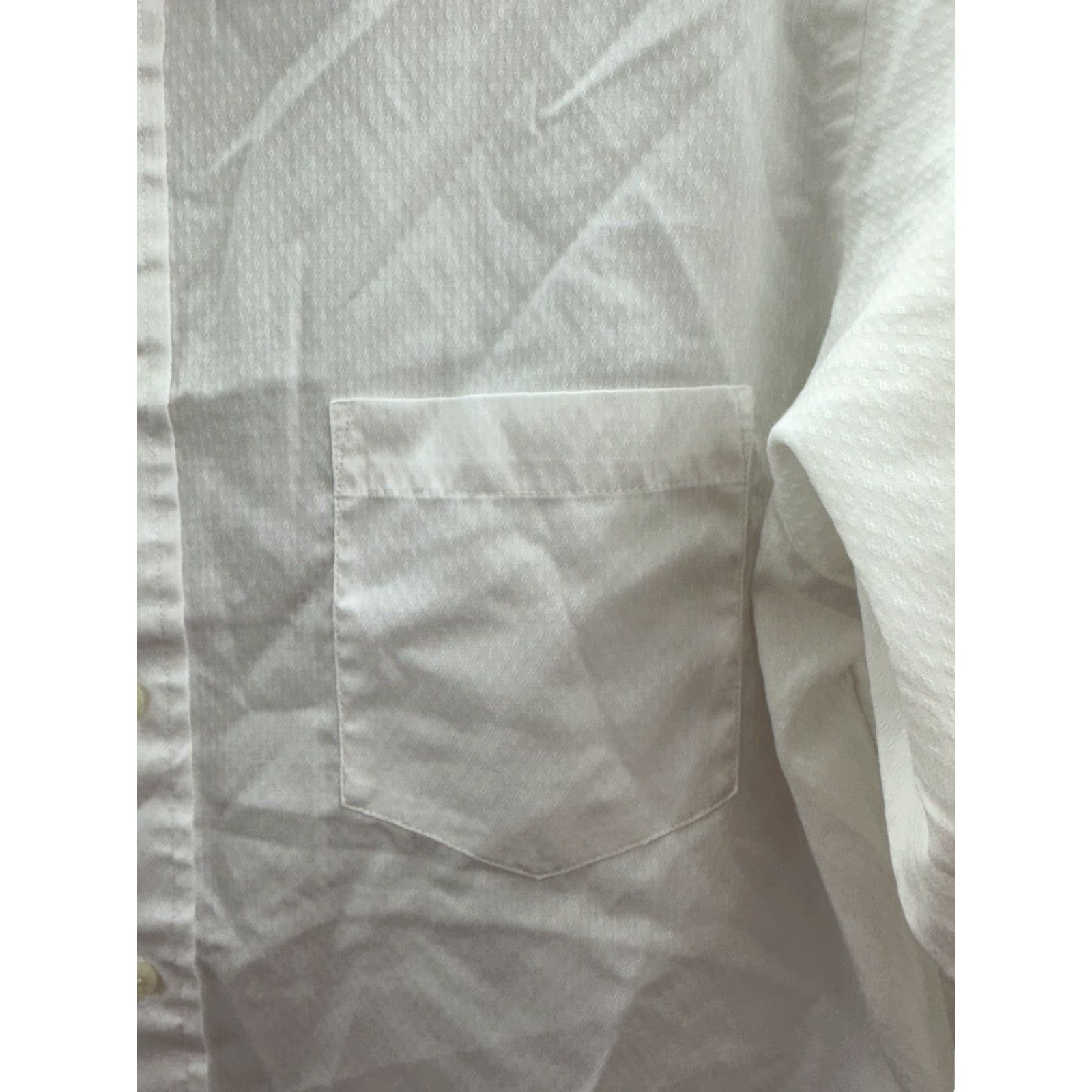Van Heusen Editions by Van Heusen Mens Shirt 15 32/33 White Long Sleeve Button Up Shirt Size US M / EU 48-50 / 2 - 4 Thumbnail