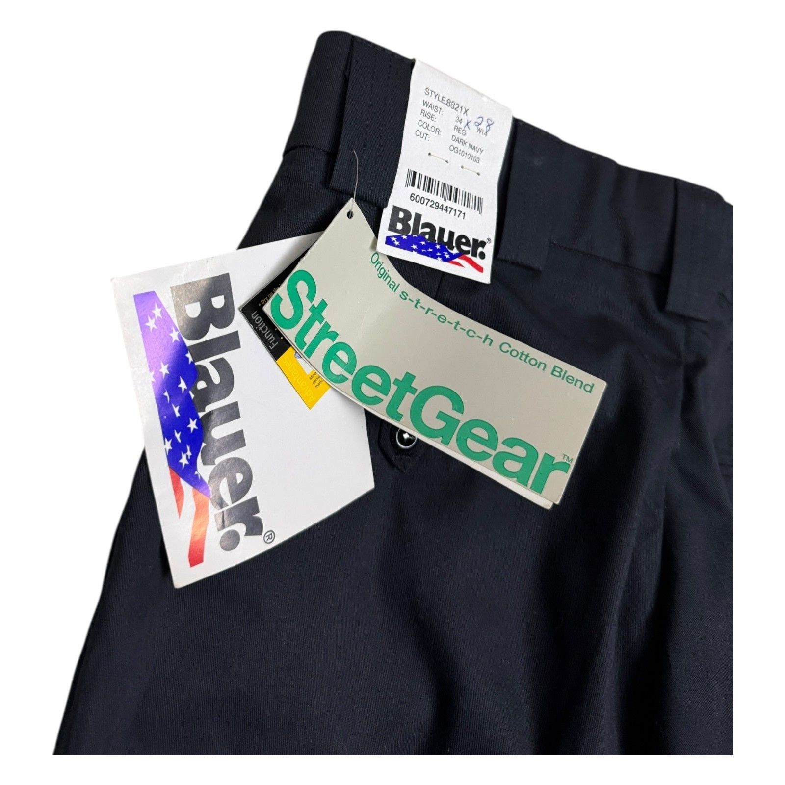 Other BLAUER NWT Stretch Pleated Business Casual Work Pants 34x28 Size US 34 / EU 50 - 4 Thumbnail