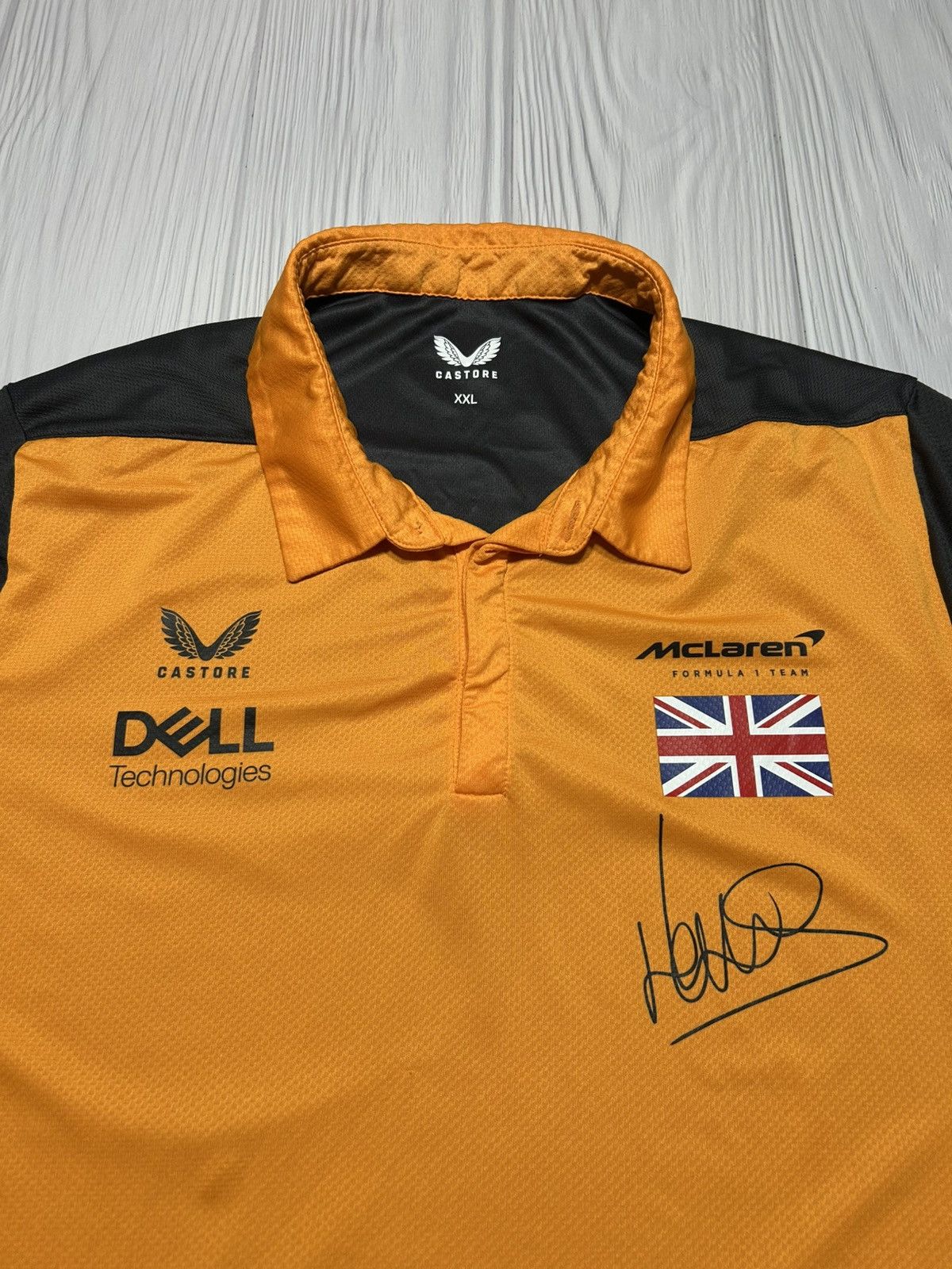 Castore Norris 4 Castore McLaren Racing Jersey Polo Shirt Size US XXL / EU 58 / 5 - 7 Thumbnail