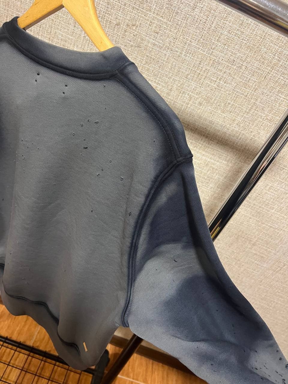 Amiri AMIRI WASHED SHOTGUN CREW SWEATSHIRT Size US XS / EU 42 / 0 - 5 Thumbnail
