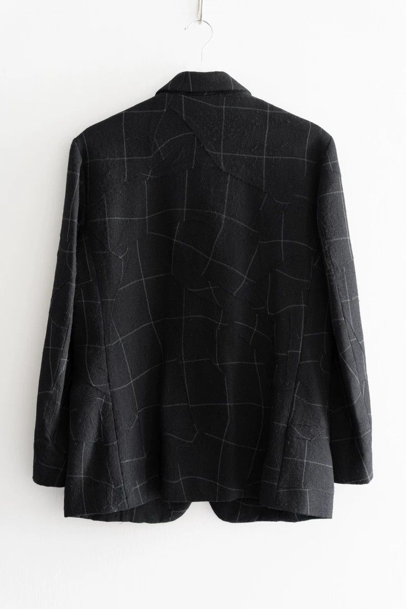Issey Miyake Issey Miyake size 1 02 aw crack reconstituted blazer 2502-N Size 36S - 2 Thumbnail