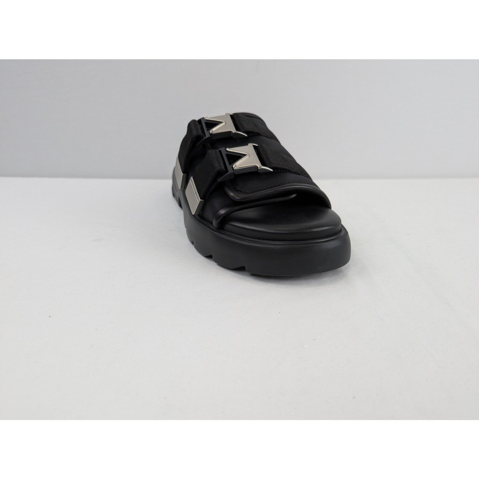 Bottega Veneta o1rshd1 Bomber Flash Sandal Slipper in Black Size US 11 / EU 44 - 2 Thumbnail