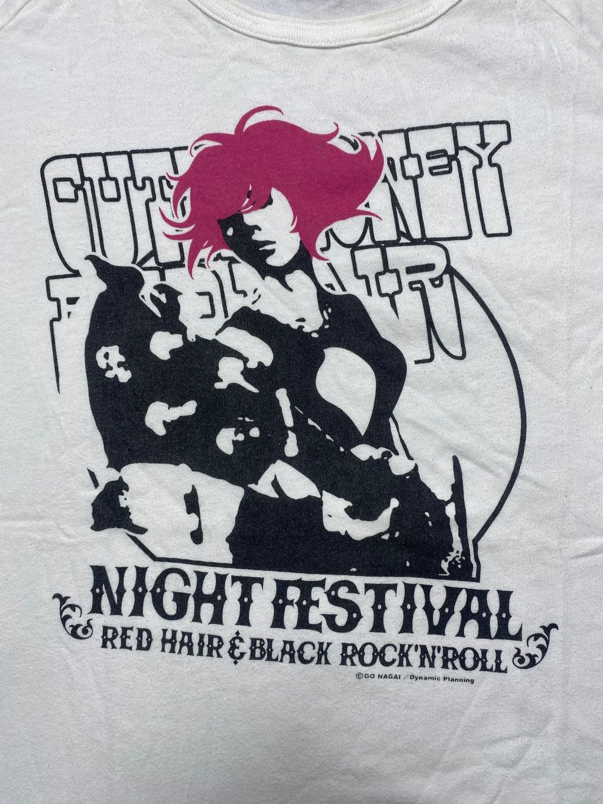 Japanese Brand VINTAGE CUTIE HONEY NIGHT FESTIVAL RED HAIR & BLACK GO NAGAI Size US L / EU 52-54 / 3 - 8 Thumbnail