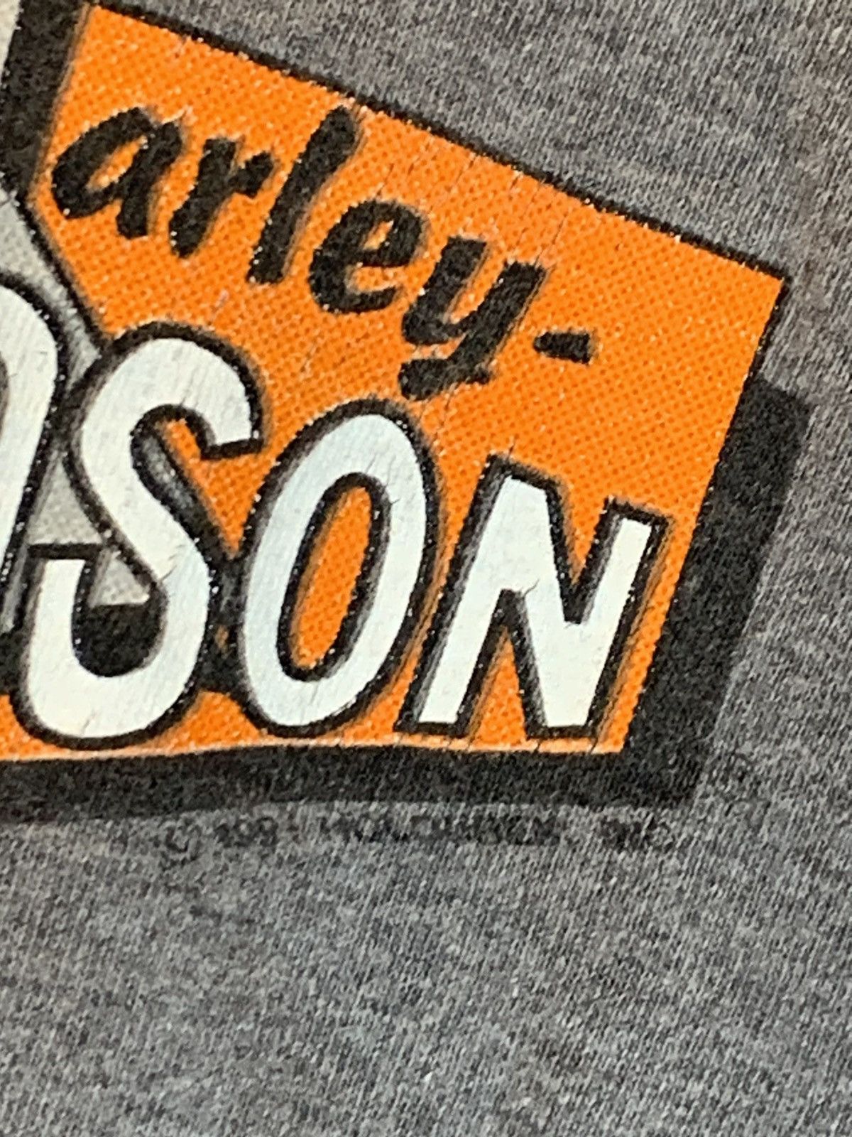 Harley Davidson RARE Vintage 80s Harley Davidson Atlanta Single Stitch Shirt Size US L / EU 52-54 / 3 - 9 Thumbnail