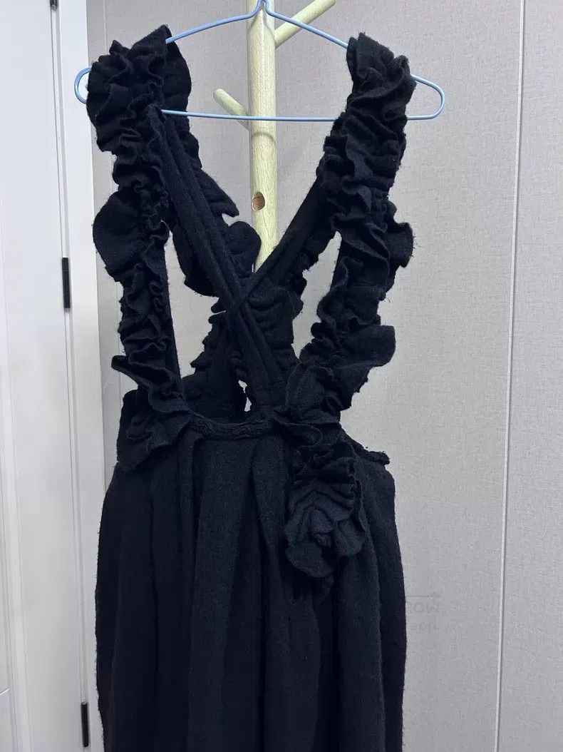 Comme des Garcons Comme Des Garcons Ruffled Denim Backed Skirt Size M / US 6-8 / IT 42-44 - 2 Thumbnail