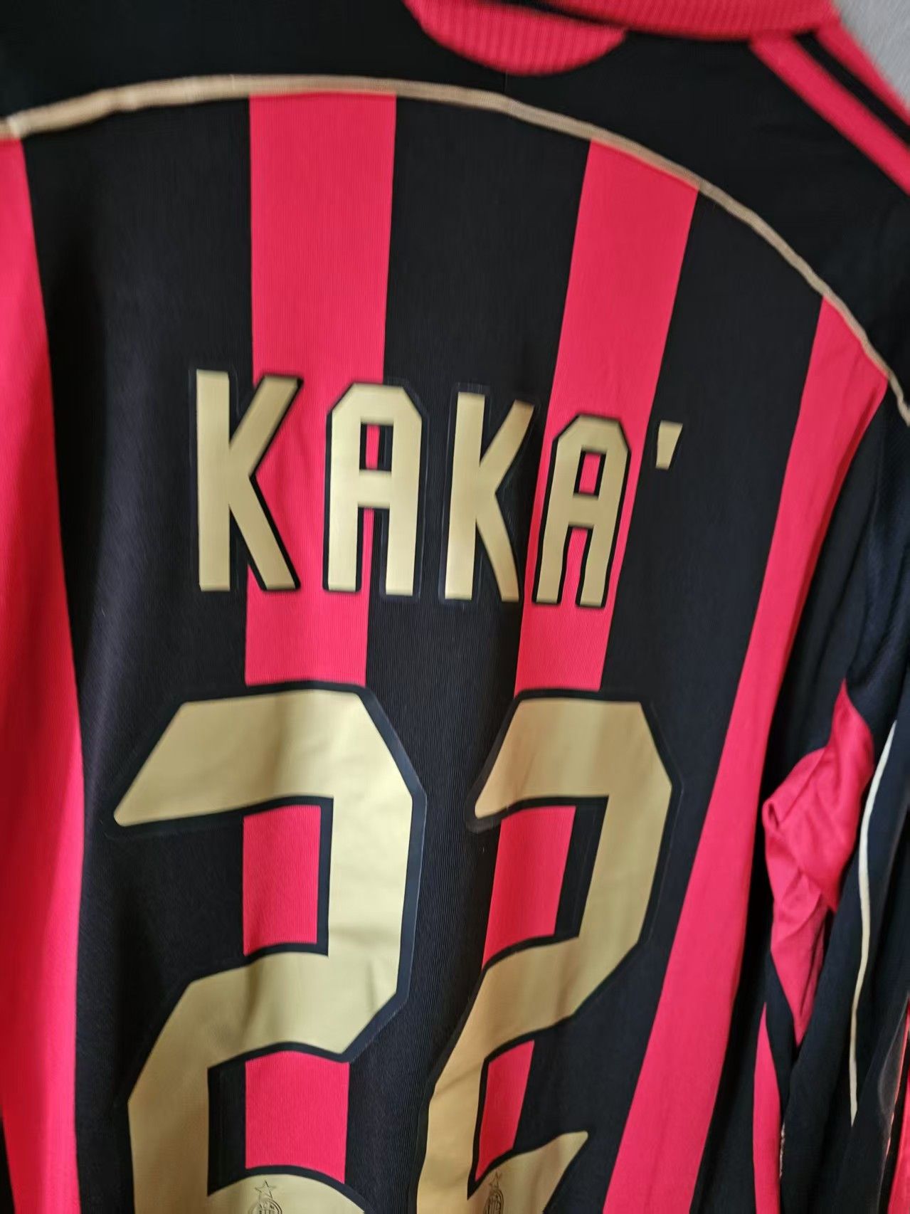 Other 2006 2007 AC Milan 22 Kaka Jersey Longsleeve Home Size US L / EU 52-54 / 3 - 5 Thumbnail