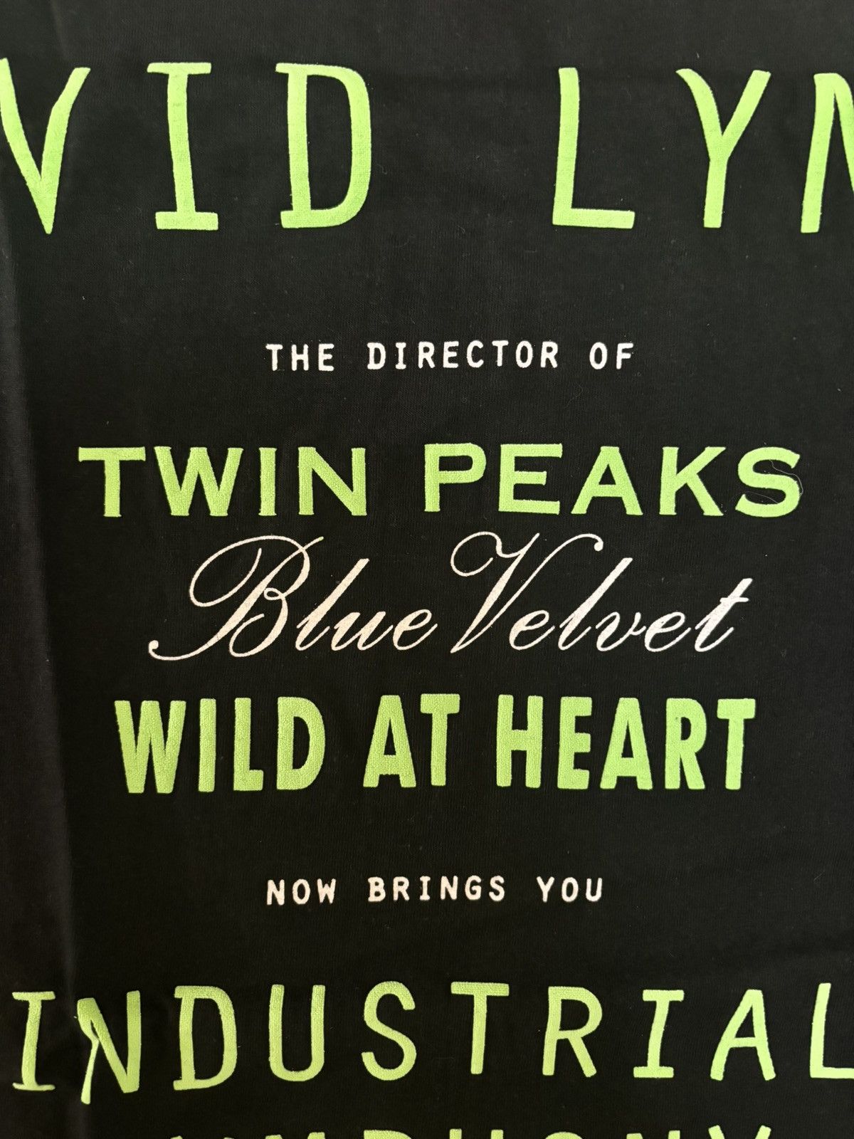 Vintage Rare Vintage David Lynch Industrial Symphony Twin Peaks Tee Size US XXL / EU 58 / 5 - 8 Thumbnail