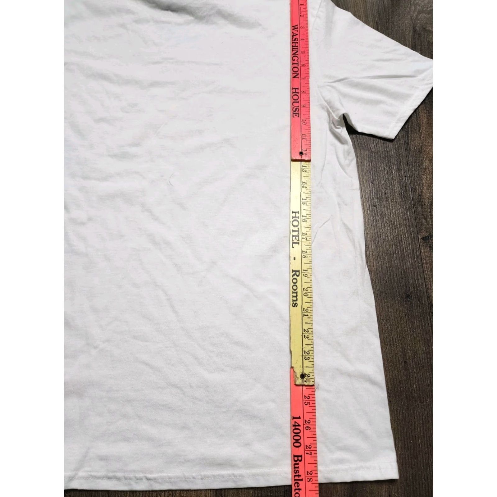 Anvil Anvil Graphic Print T Shirt Adult Large White Love Birds Mens Size US L / EU 52-54 / 3 - 2 Thumbnail