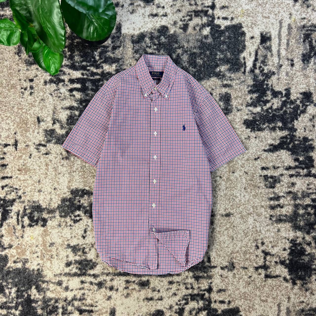 Polo Ralph Lauren Polo Ralph Lauren Luxury Mini Logo Checkered Button Up Shirt Size US S / EU 44-46 / 1 - 1 Thumbnail
