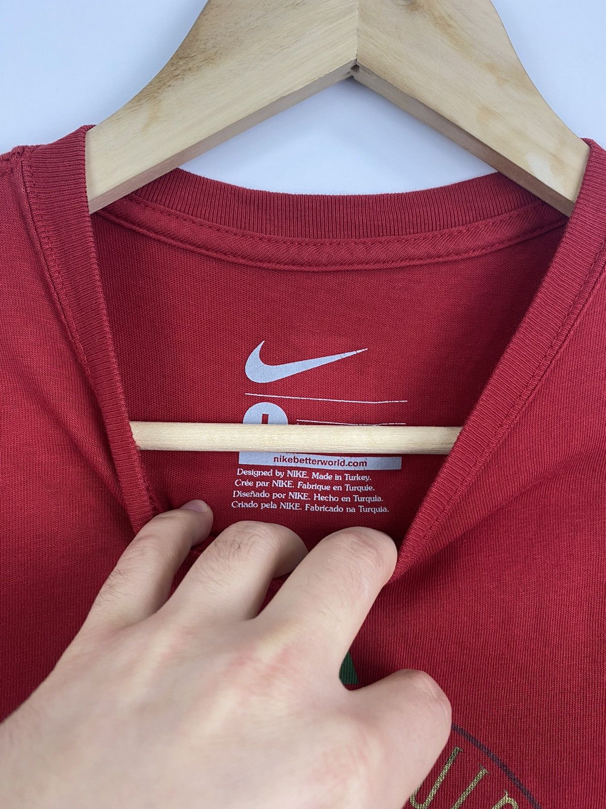 Nike 🇵🇹 Vintage Nike Portugal t-shirt rare retro hype Y2K Size US S / EU 44-46 / 1 - 6 Thumbnail