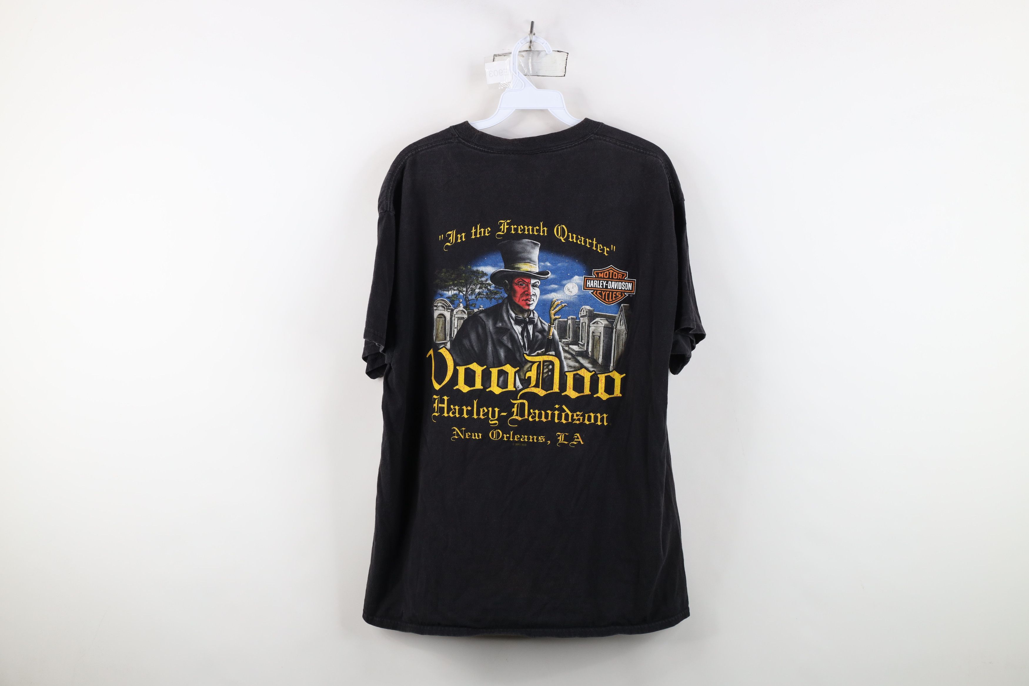 Harley Davidson Vintage Y2K Harley Davidson Orleans French Quarter T-Shirt Size US L / EU 52-54 / 3 - 12 Thumbnail
