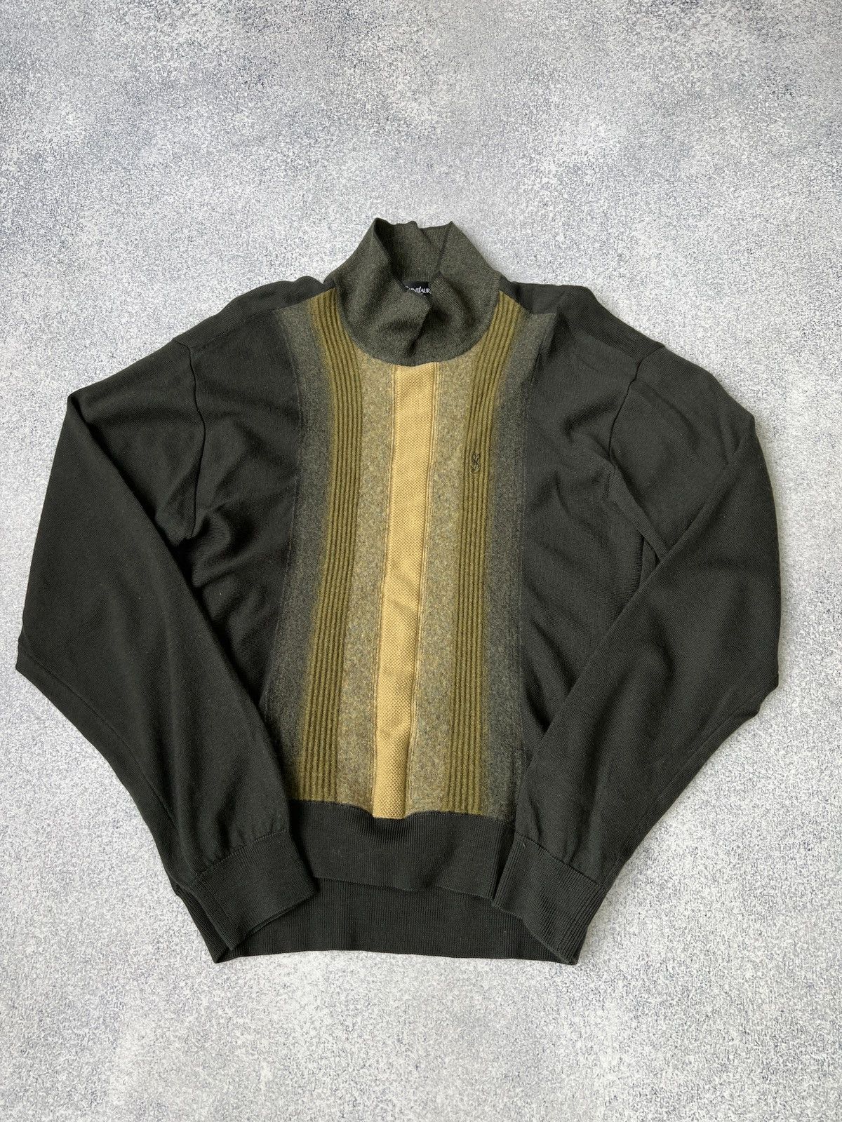 Vintage × Yves Saint Laurent Vintage Yves Saint Laurent cashmere old money style sweater Size US M / EU 48-50 / 2 - 3 Thumbnail