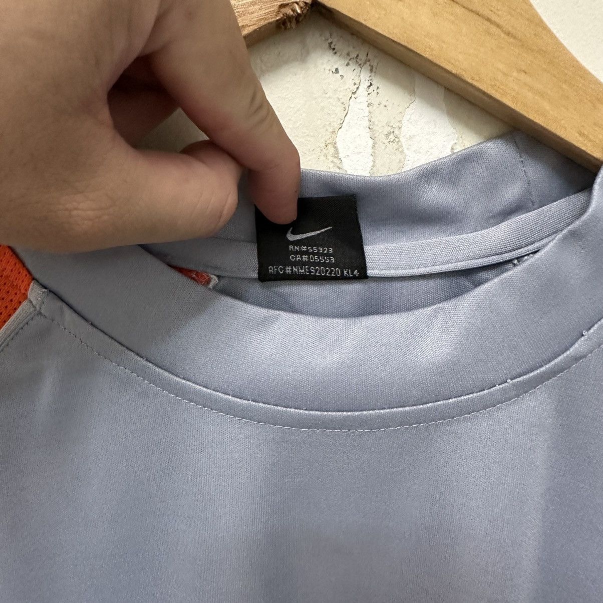 Nike × Vintage Y2K Nike Dri Fit Jersey T Shirt Size US L / EU 52-54 / 3 - 4 Thumbnail