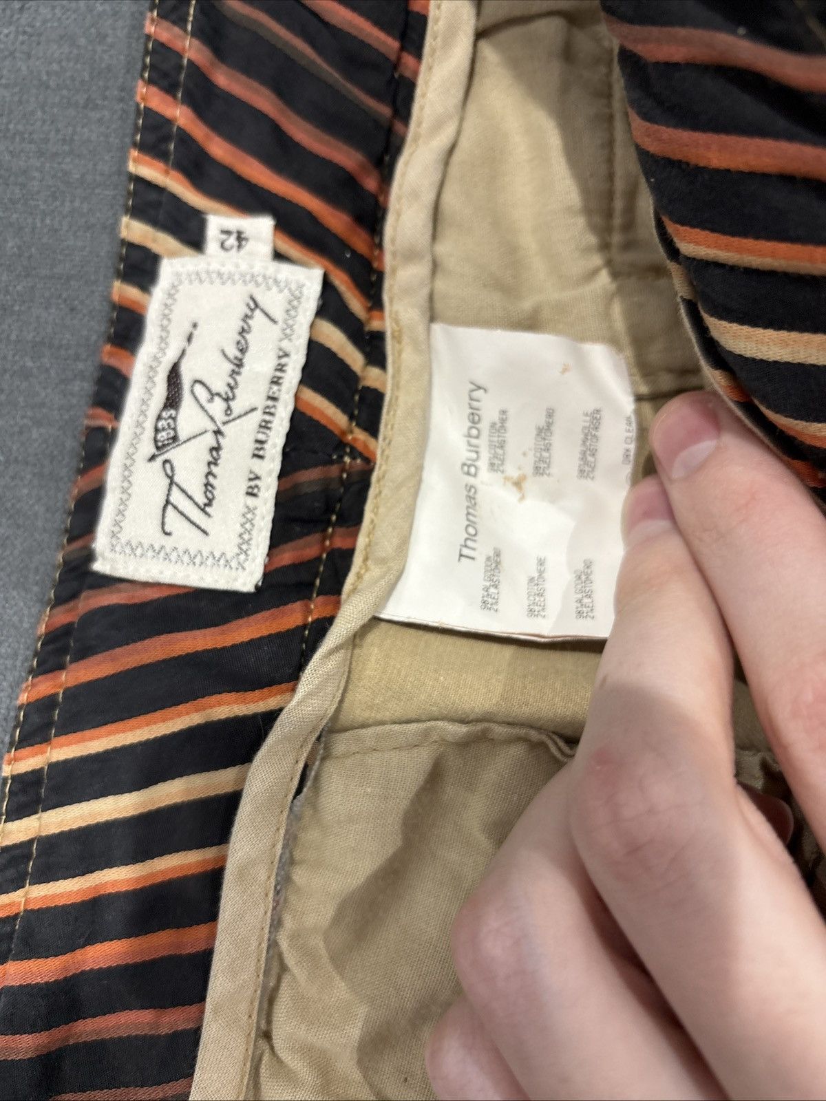 Burberry Beige Burberry chinos Size US 42 / EU 58 - 5 Thumbnail