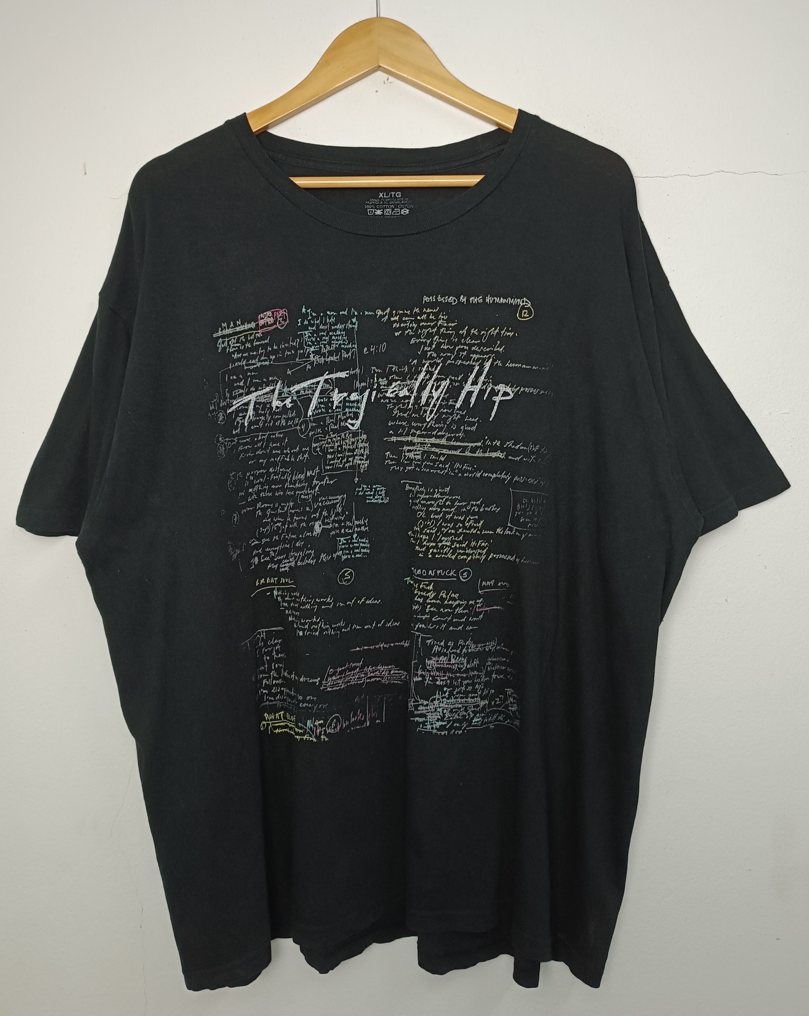 Band Tees VINTAGE THE TRAGICALLY HIP MAN MACHINE POEM TEE VERY RARE Size US XL / EU 56 / 4 - 3 Thumbnail