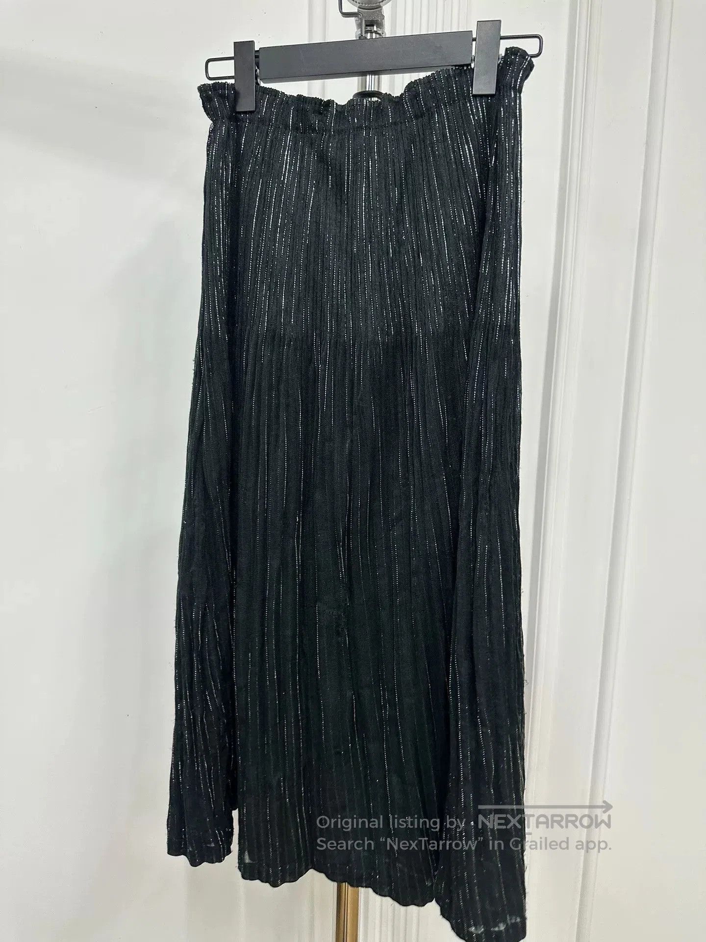 Issey Miyake Issey Miyake Pleated Long Skirt. Size 35" - 4 Thumbnail
