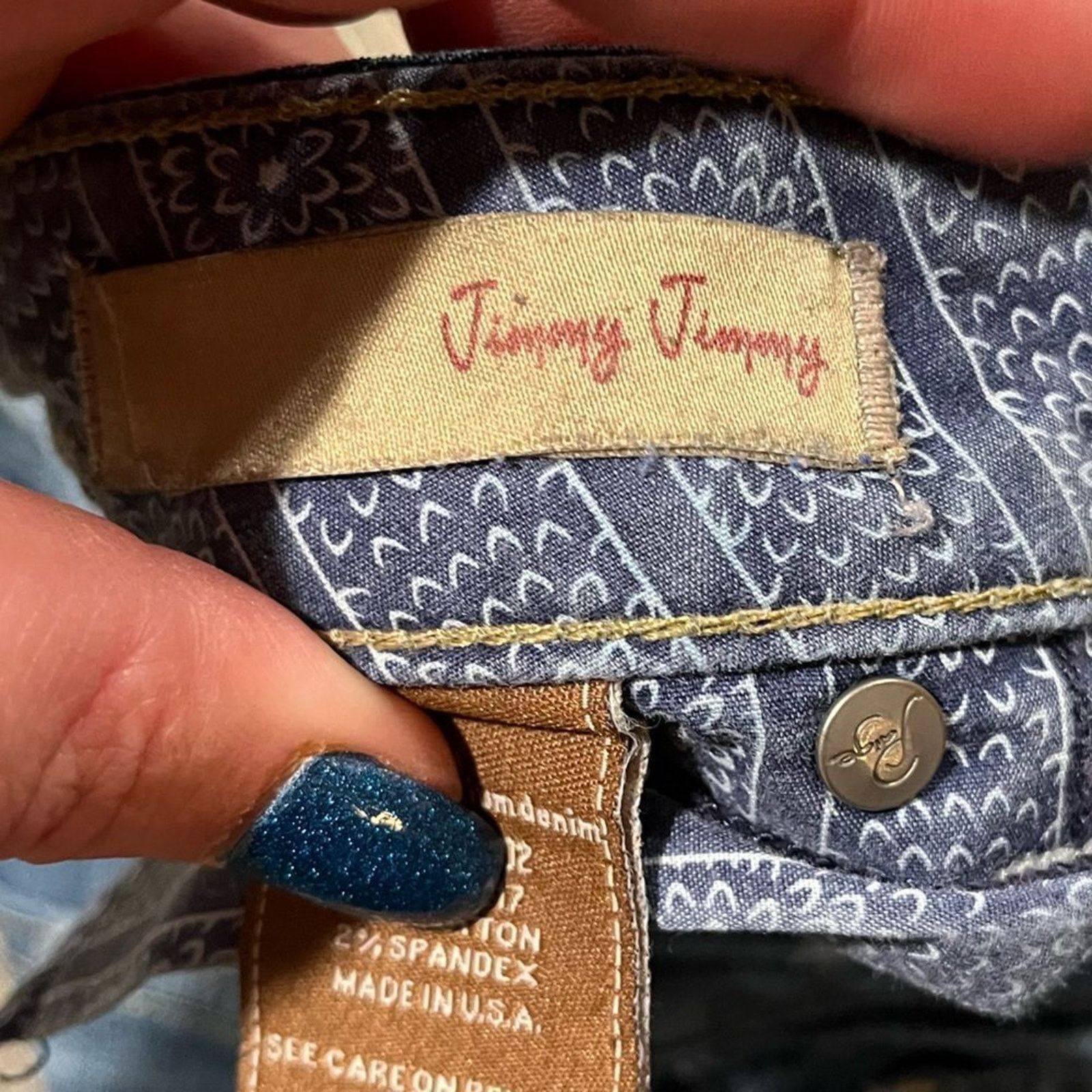 Paige Paige Skinny Boyfriend Jeans Jimmy Jimmy Distressed Size 25 Size 25" / US 0 / IT 36 - 10 Thumbnail