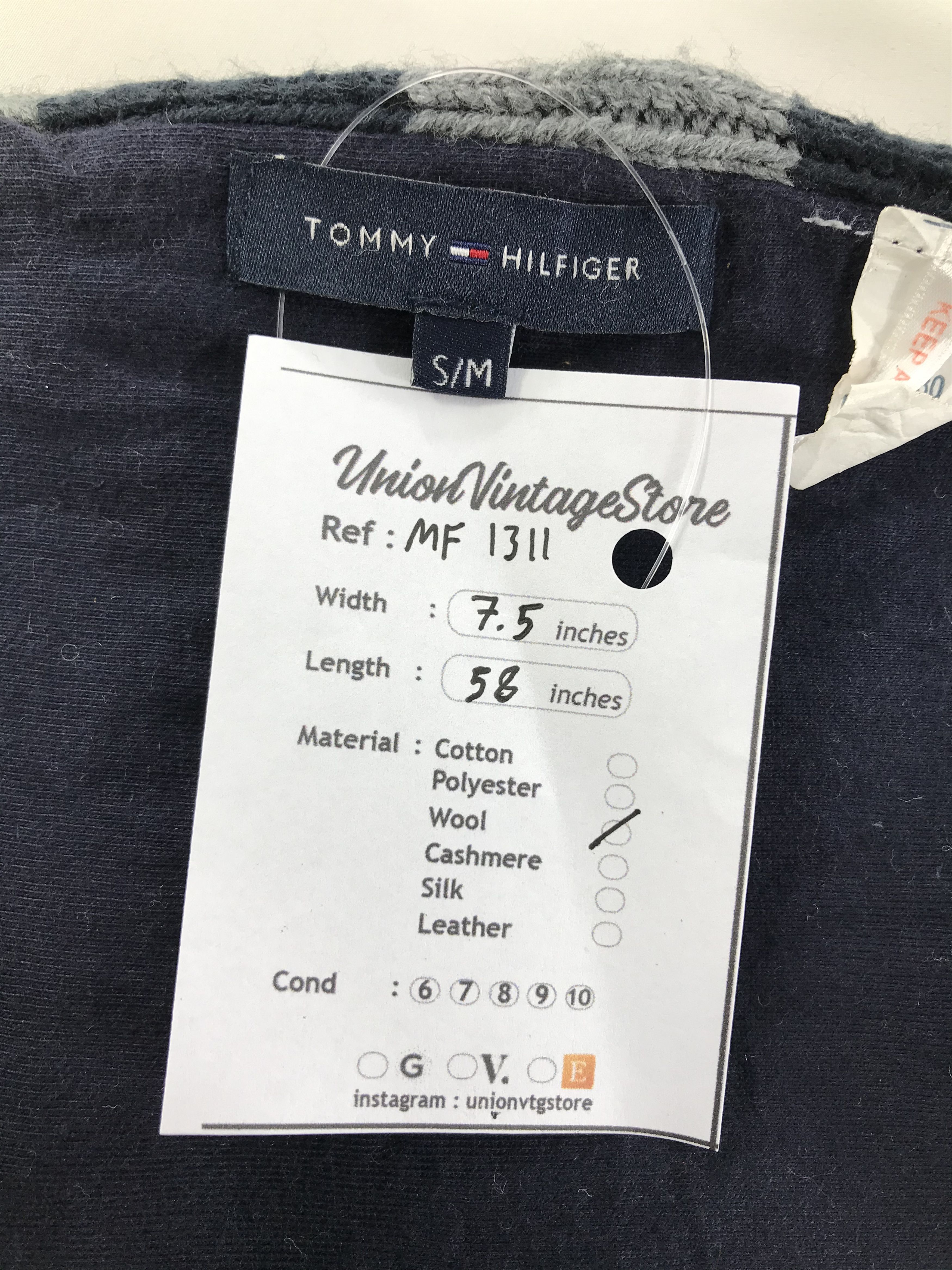 Tommy Hilfiger Vintage Tommy Hilfiger Scarf/Muffler/Neckwear MF1311 Size ONE SIZE - 6 Thumbnail