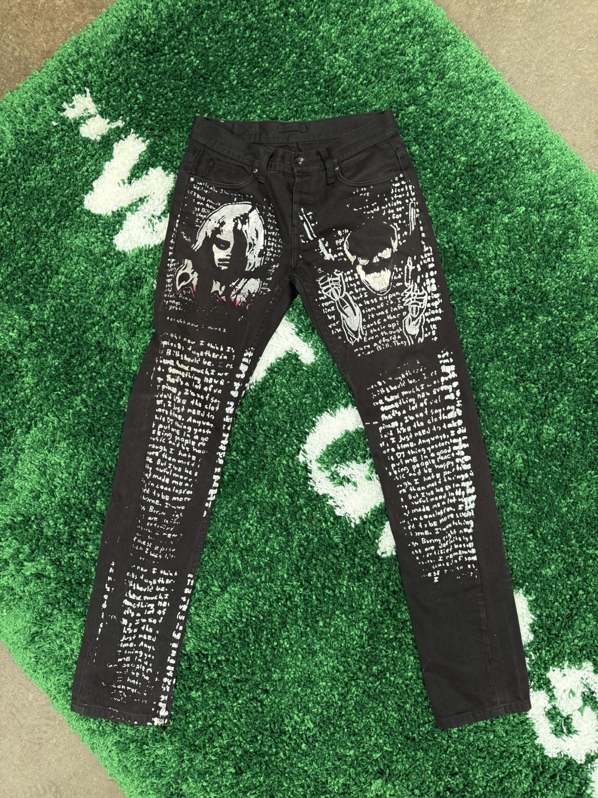 Vintage × Warren Lotas GRAIL Warren Lotas " SAM " Denim Jeans Sz. 29 7/30 Size US 29 - 2 Thumbnail