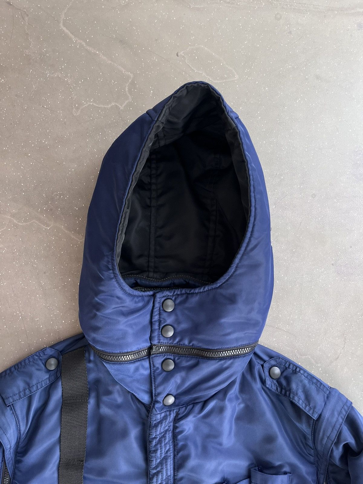 Dolce & Gabbana D&G Flight Jacket with removable sleeves and hood Size US L / EU 52-54 / 3 - 2 Thumbnail