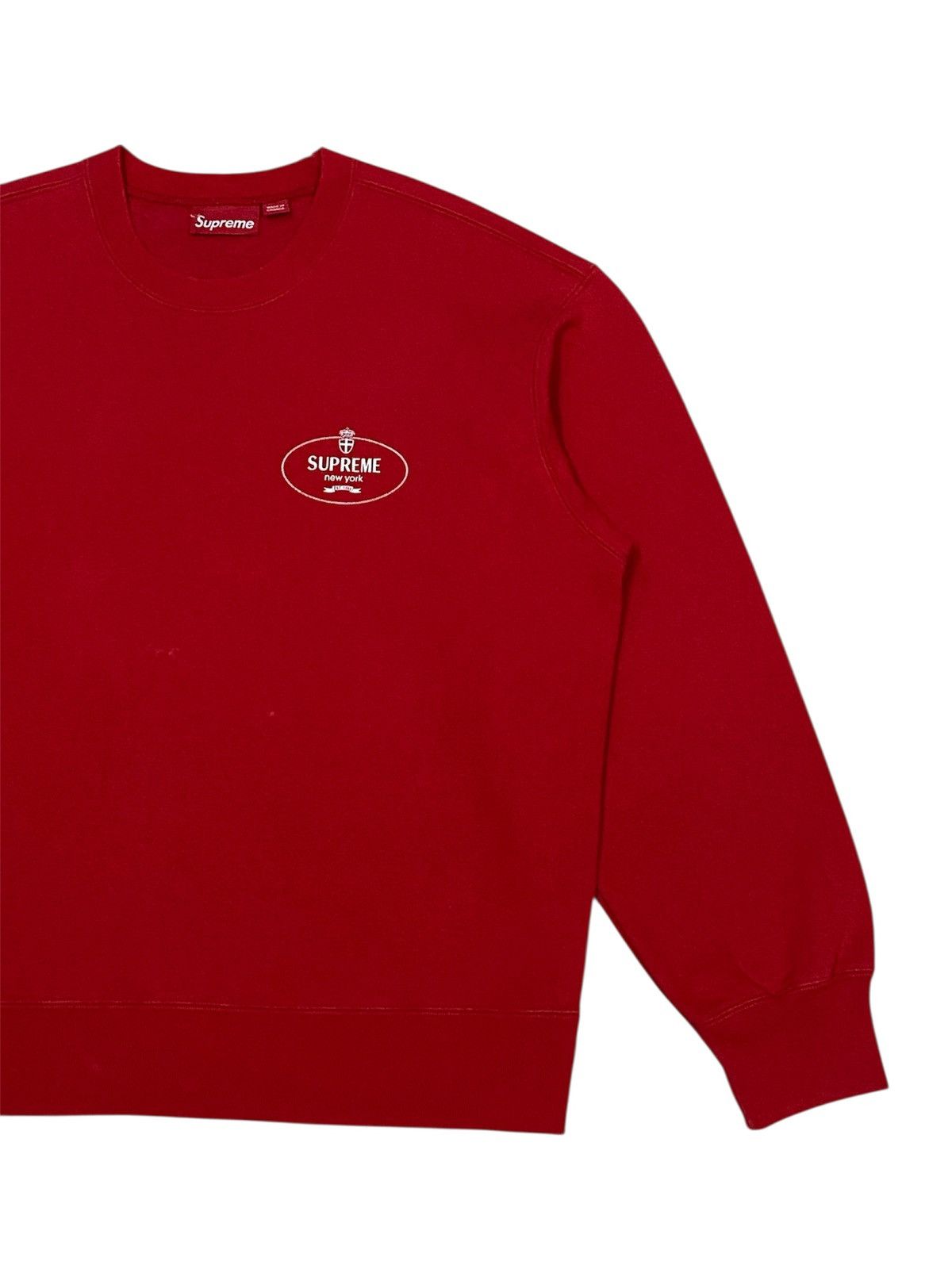 Supreme Supereme FW24 Crest Crewneck Sweatshirt Size US S / EU 44-46 / 1 - 4 Thumbnail