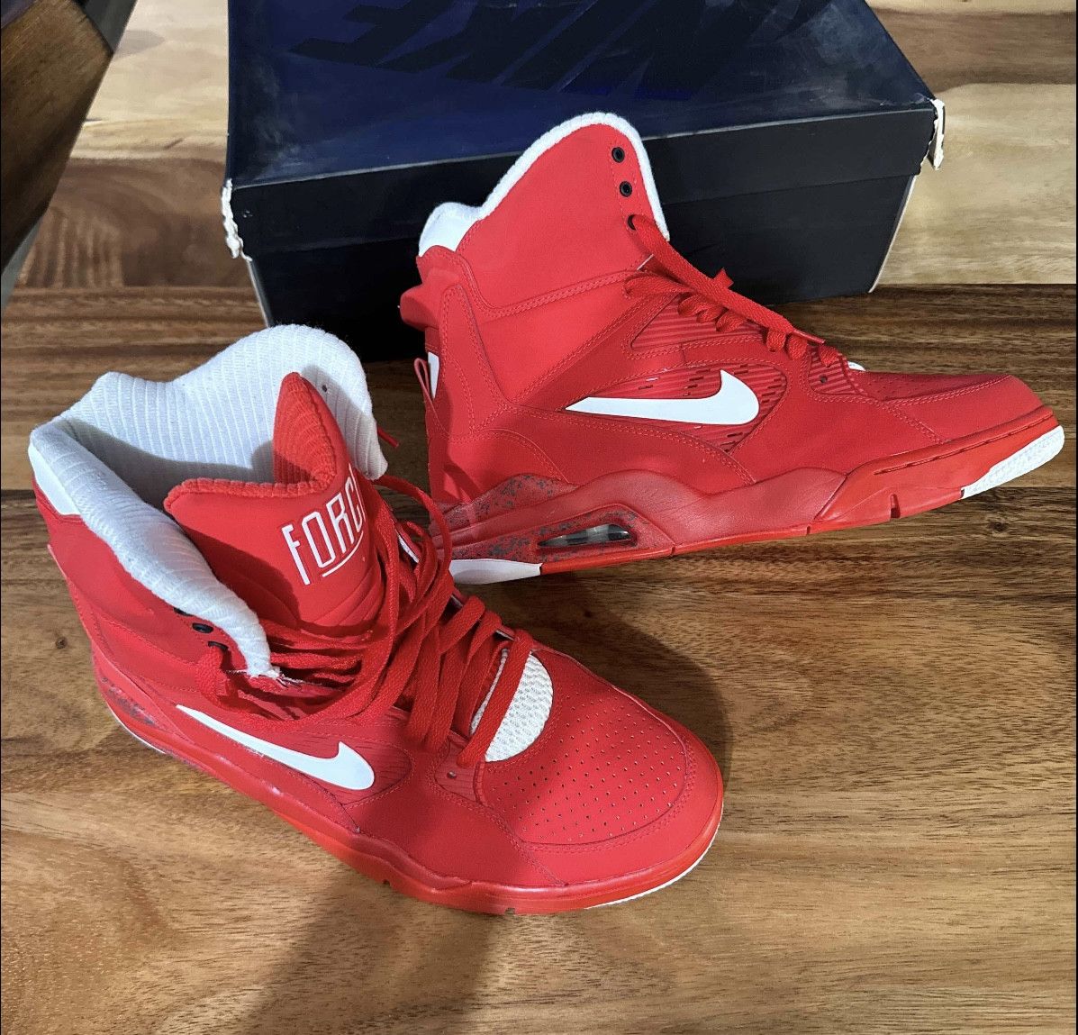 Nike Nike Air Command Force ‘University Red’ Size US 10.5 / EU 43-44 - 1 Thumbnail