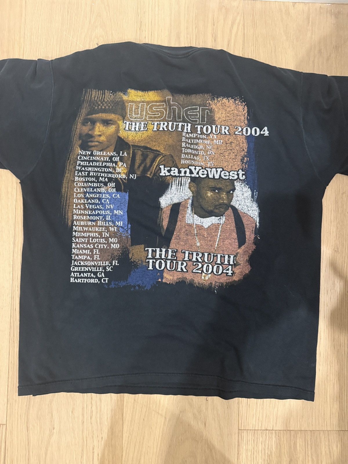 Band Tees × Vintage Vintage 2004 usher truth tour Size US L / EU 52-54 / 3 - 4 Thumbnail