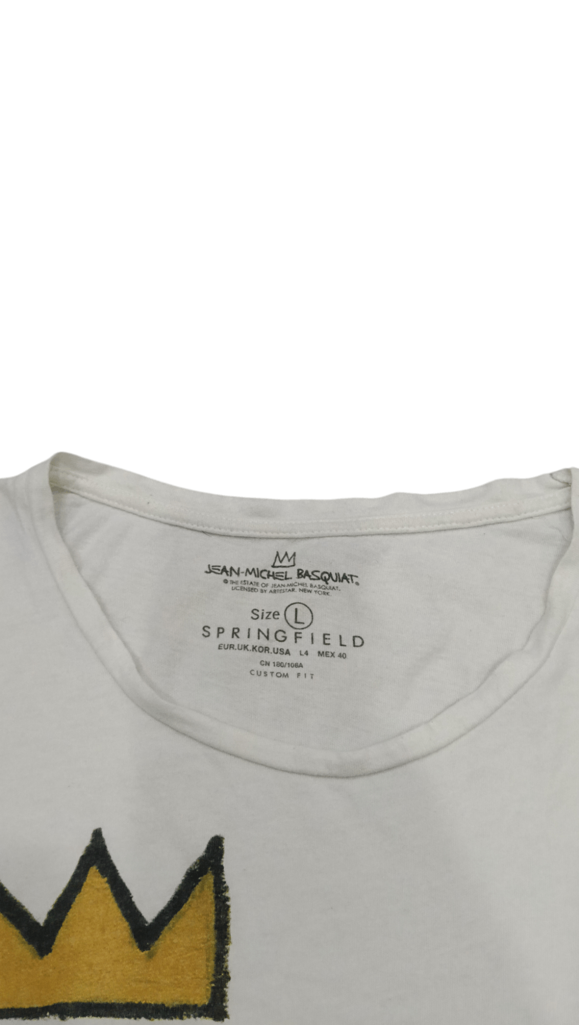 Jean-Michel Basquiat Jean Michel Basquiat Dinosaur Jr Shirt (S301) Size US L / EU 52-54 / 3 - 2 Thumbnail