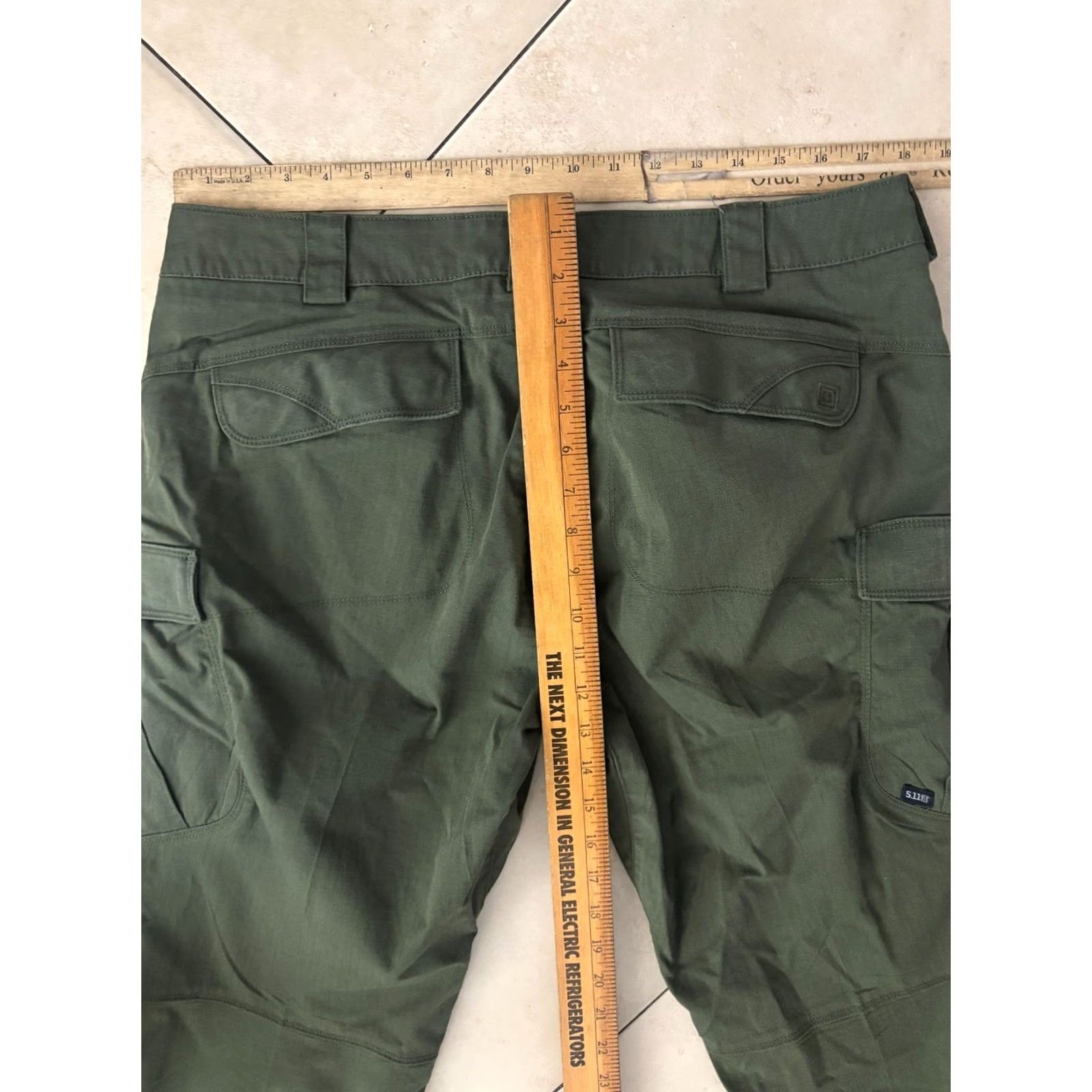 Vintage 5.11 Tactical Pants Womens 18 Regular Green Cargo Ripstop Outdoor Hiking Pants Women Regular 5.11 Tactical Green Cargo Size 40" / US 18 - 5 Thumbnail