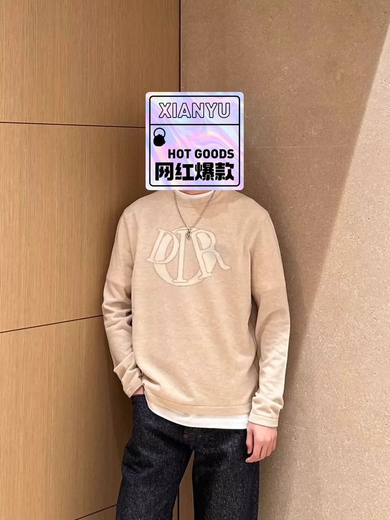 Dior Dior 25 New Wool Cashmere Blend Sweater Size US S / EU 44-46 / 1 - 5 Thumbnail