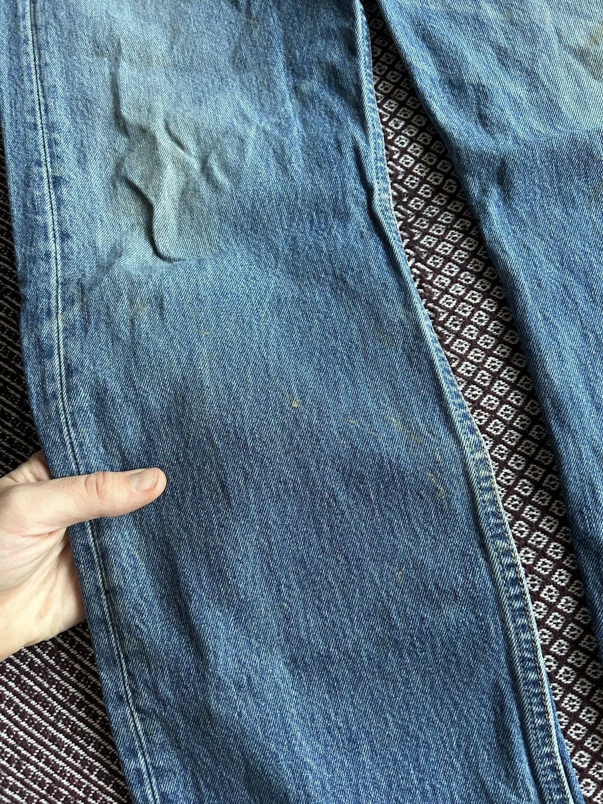 Levi's Vintage Levis 501 Denim Wash Dirty Jeans Streetwear Size W32 Size US 32 / EU 48 - 13 Thumbnail