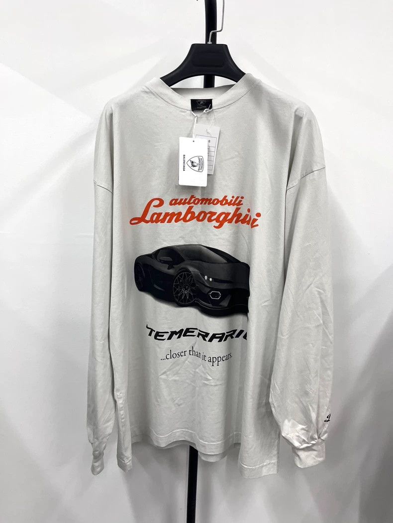Balenciaga Balenciaga size 2 Lamborghini Collaboration Long Sleeve Size US M / EU 48-50 / 2 - 1 Thumbnail