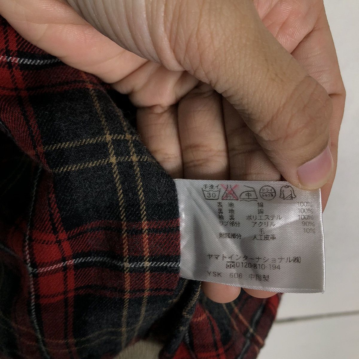 Japanese Brand 🔥90’s Vintage Bomber Jacket Tartan Lining Crocodile Japan Size US M / EU 48-50 / 2 - 15 Thumbnail