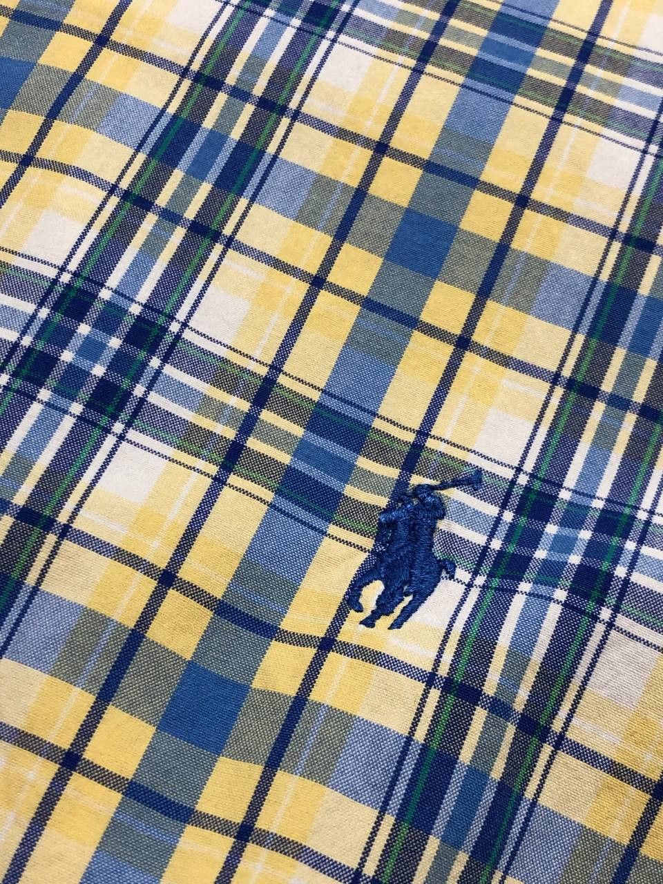 Polo Ralph Lauren Polo Ralph Lauren Collared Shirt Short Sleeve Plaid Size XL Size US XL / EU 56 / 4 - 7 Thumbnail