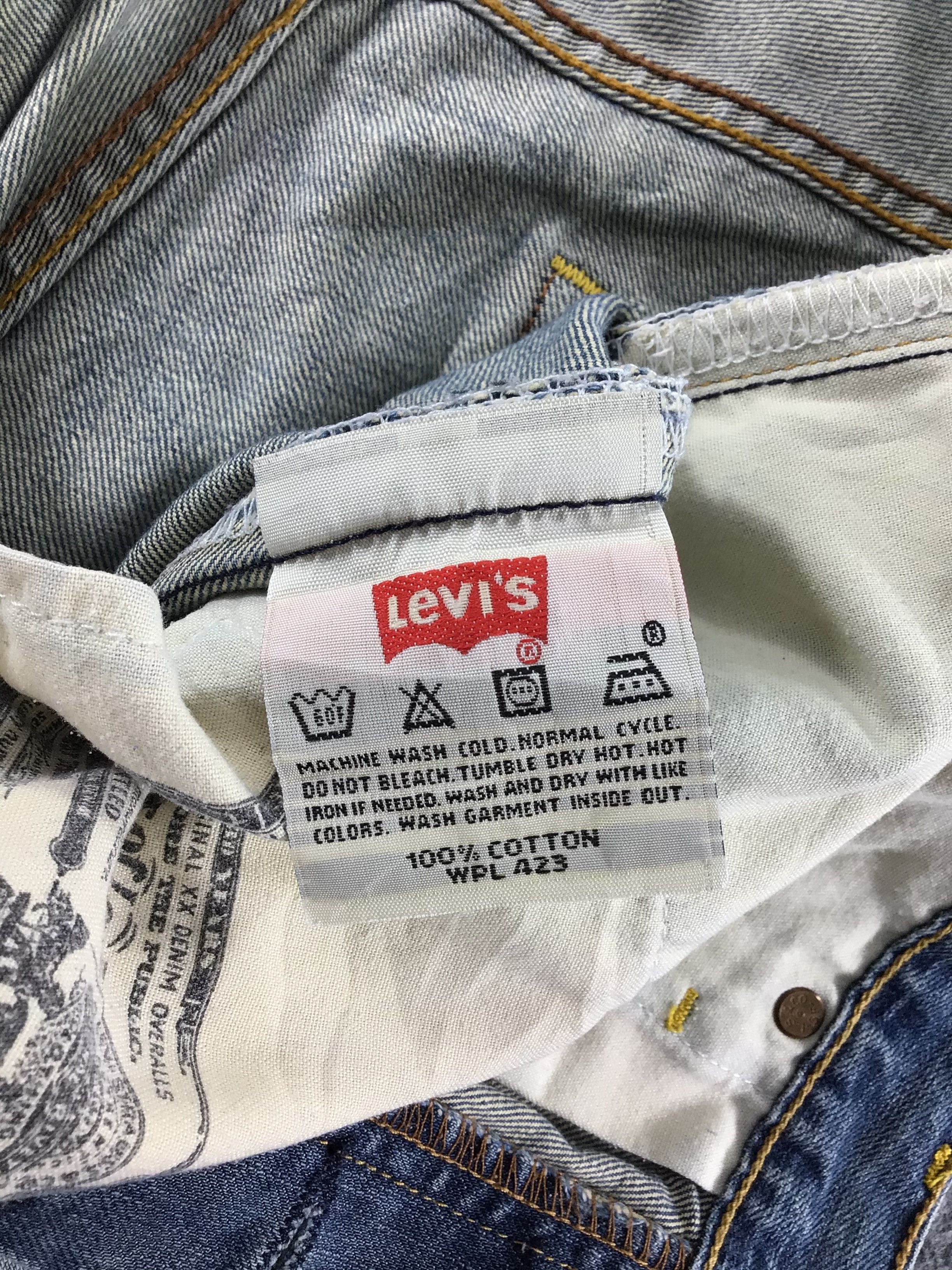 Levi's × Vintage 90s Vintage Levis 501 Jeans-JM161 Size US 34 / EU 50 - 9 Thumbnail